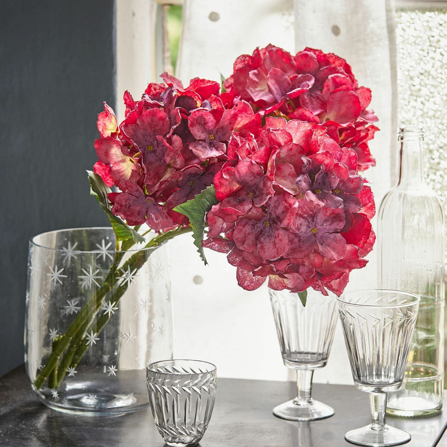 Set di 3 fiori decorativi Virette