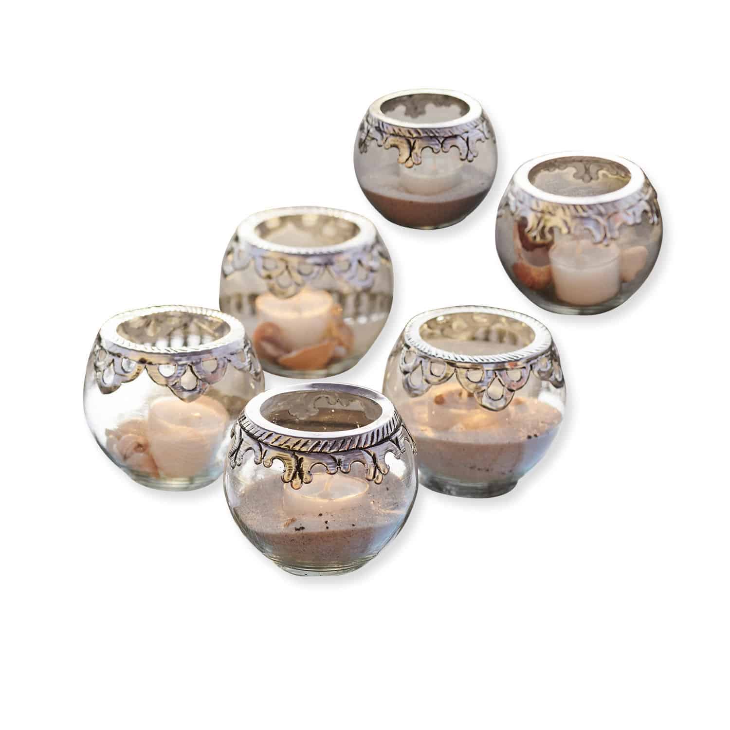Set di 6 portalumini Ferriére