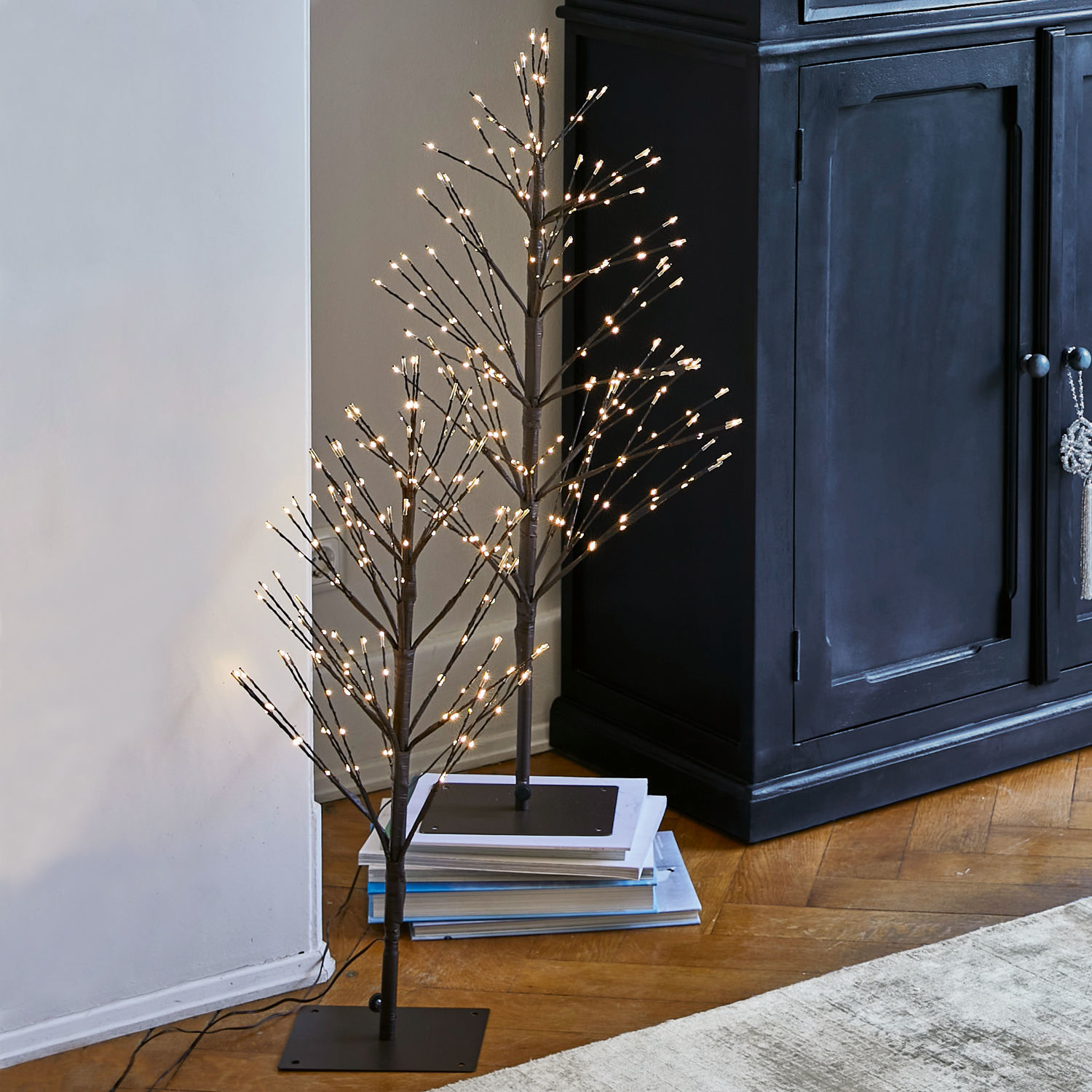 Coppia di alberelli decorativi Hellerud