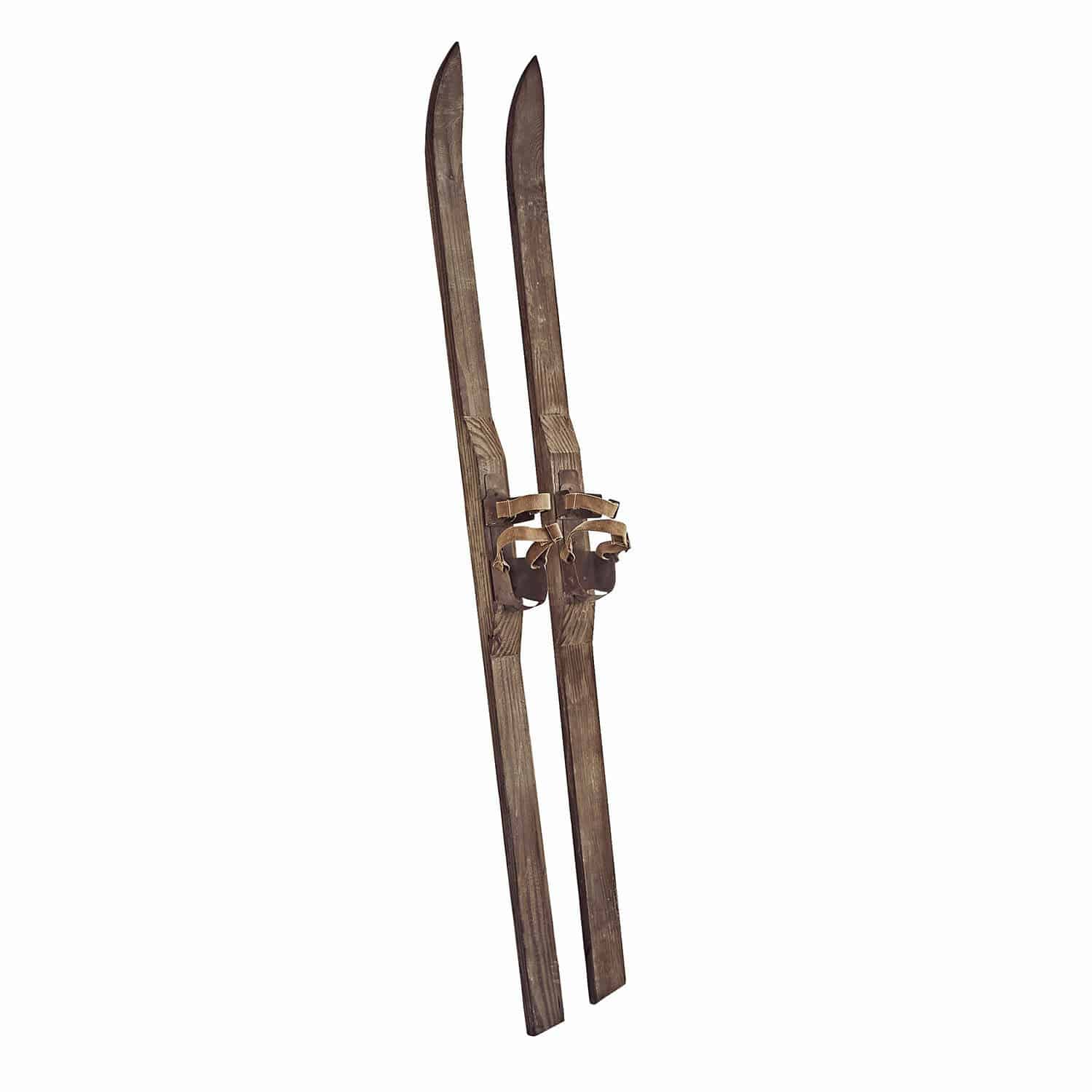 Coppia di sci decorativi Lambeth