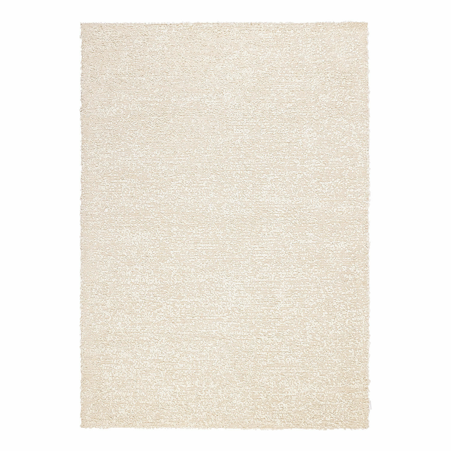 Tappeto Wodaha Tappeto beige in materiale morbido con trama fitta, ideale per interni moderni