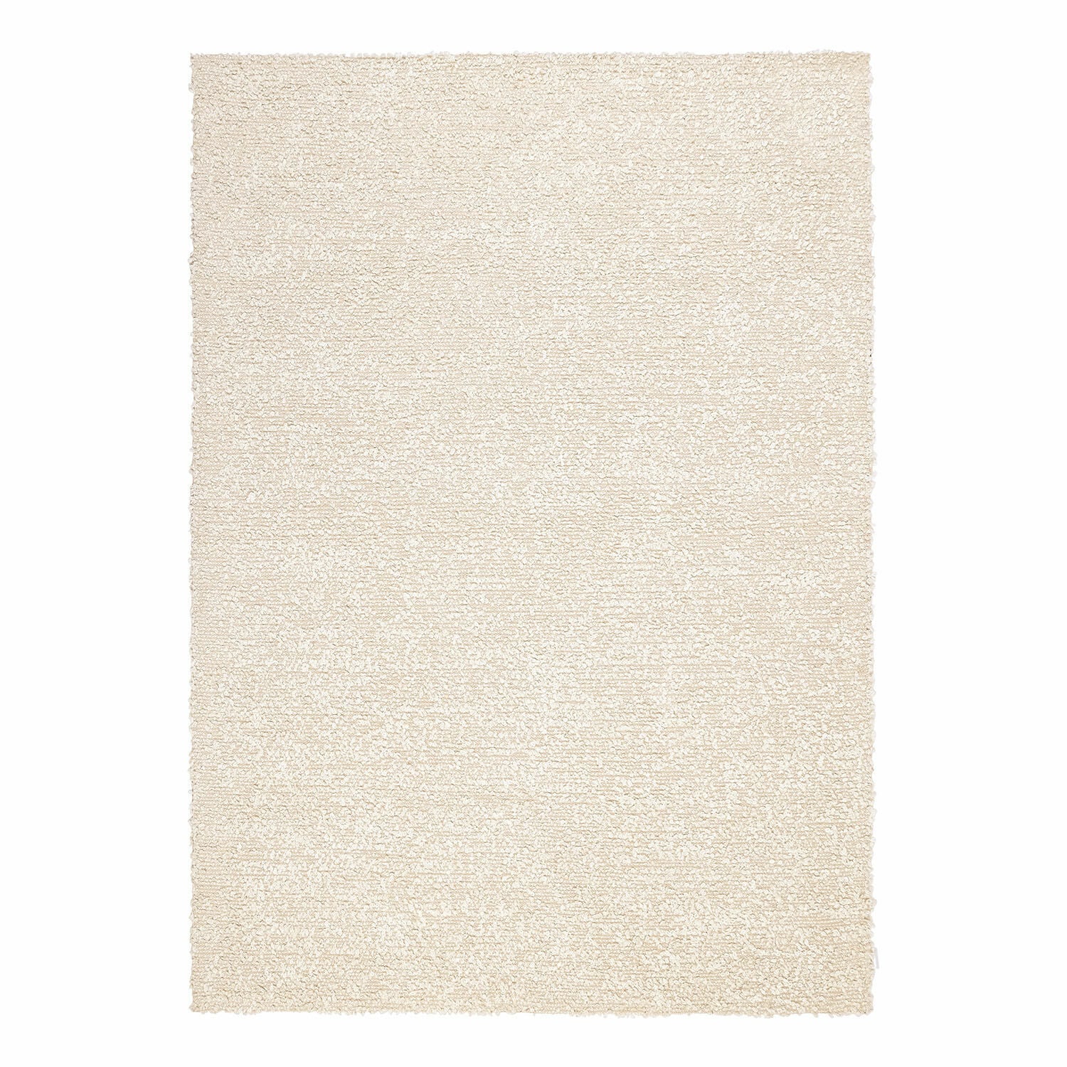 Tappeto Wodaha Tappeto beige in materiale morbido con trama fitta, ideale per interni moderni