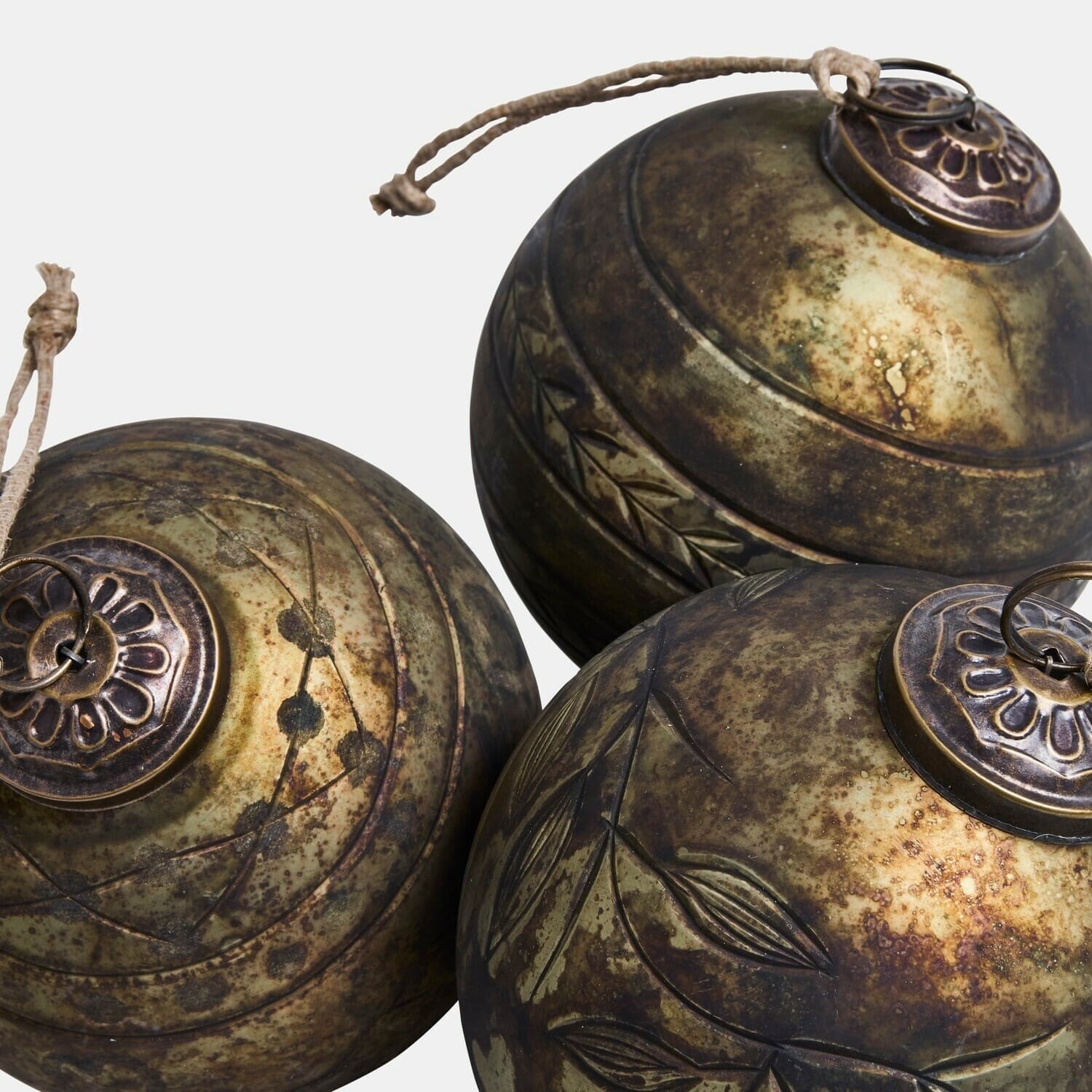Set di 6 palline di Natale Goldenblist