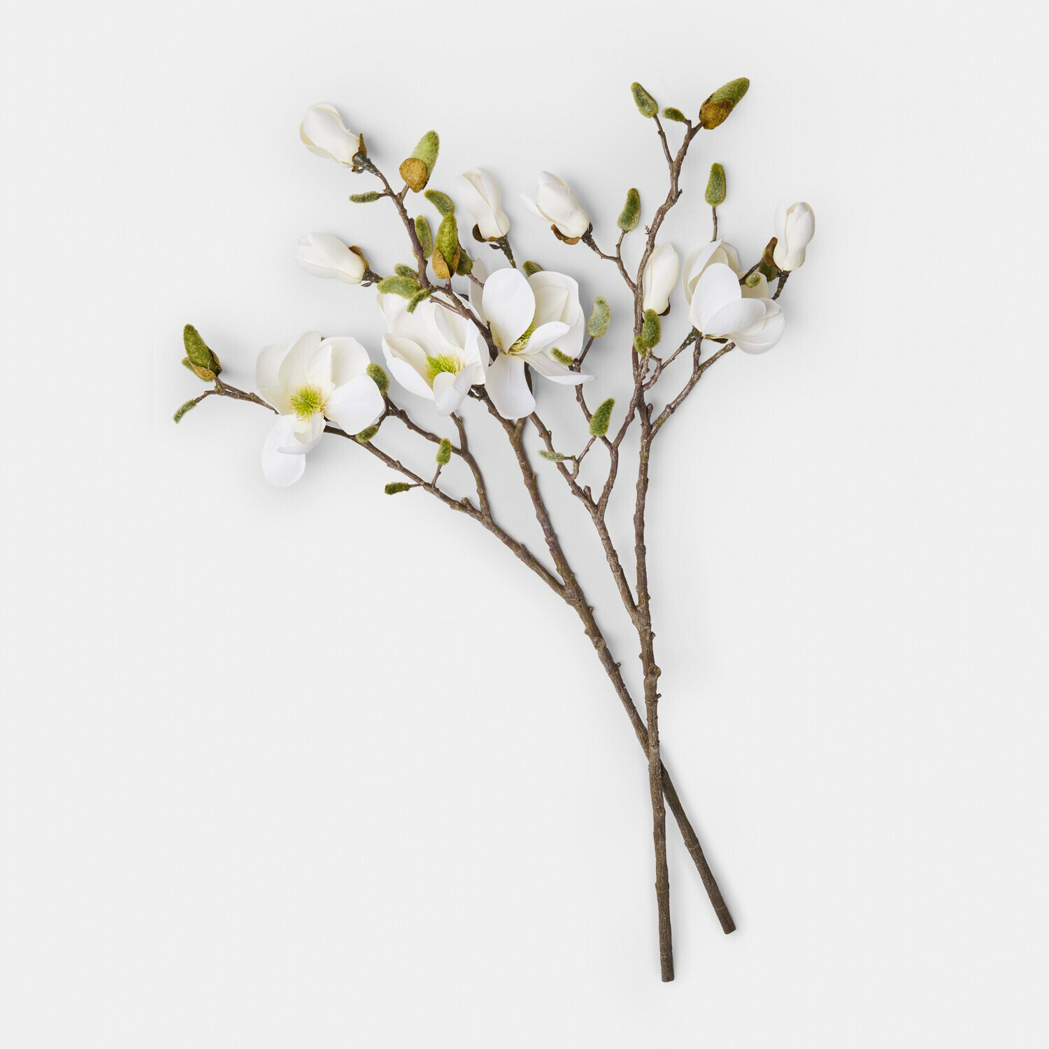 Coppia di fiori decorativi Aurélines
