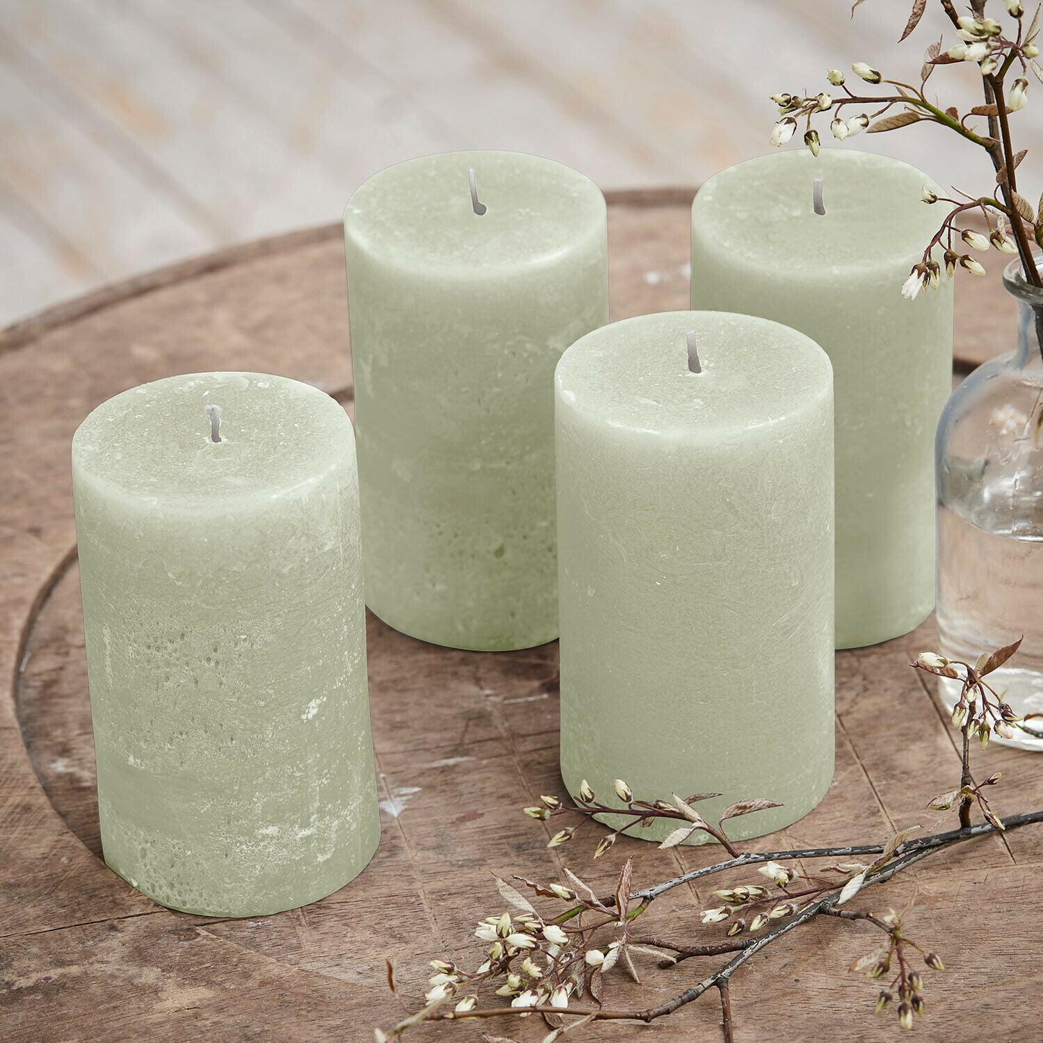 Set di 4 candele Braga