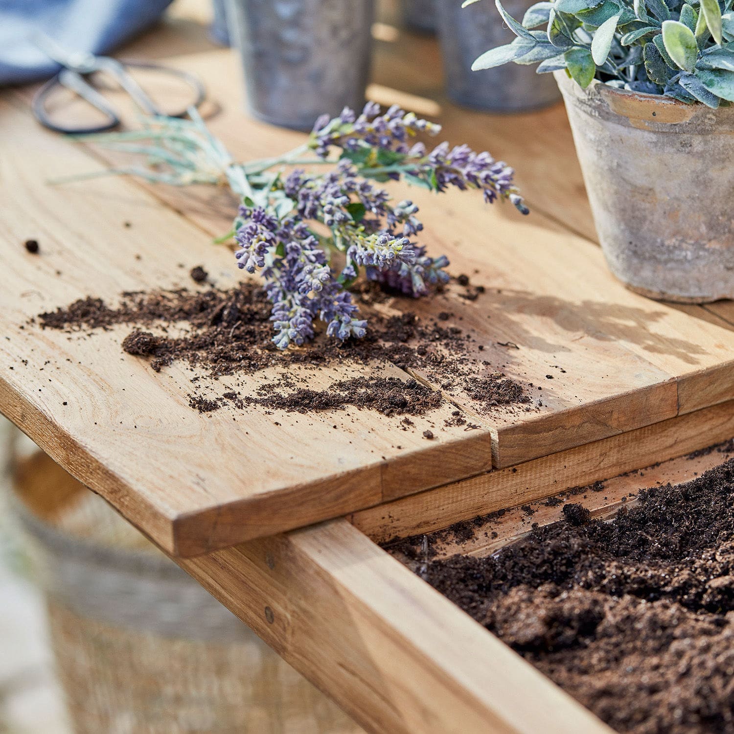 Tavolo per giardinaggio Mathéo