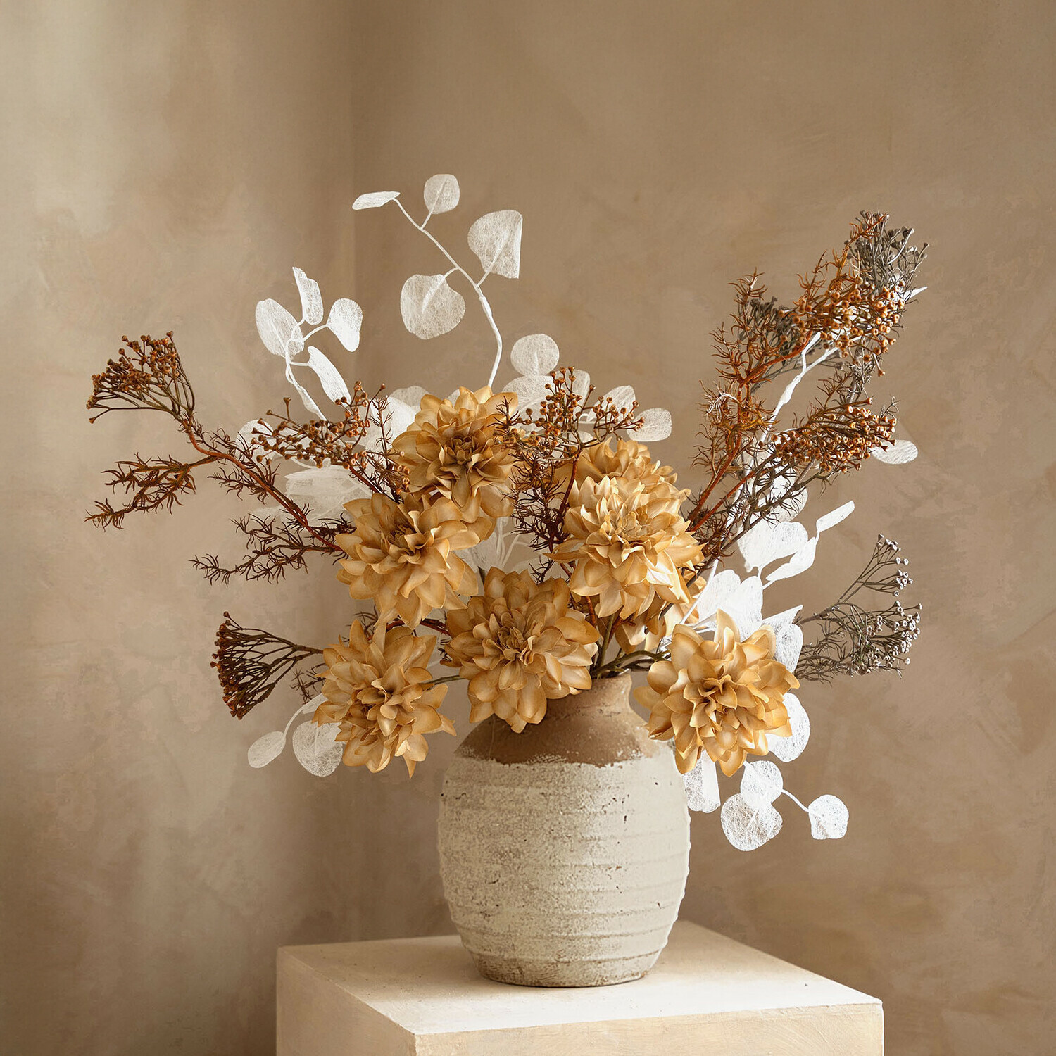 Set di 4 fiori decorativi Jennings