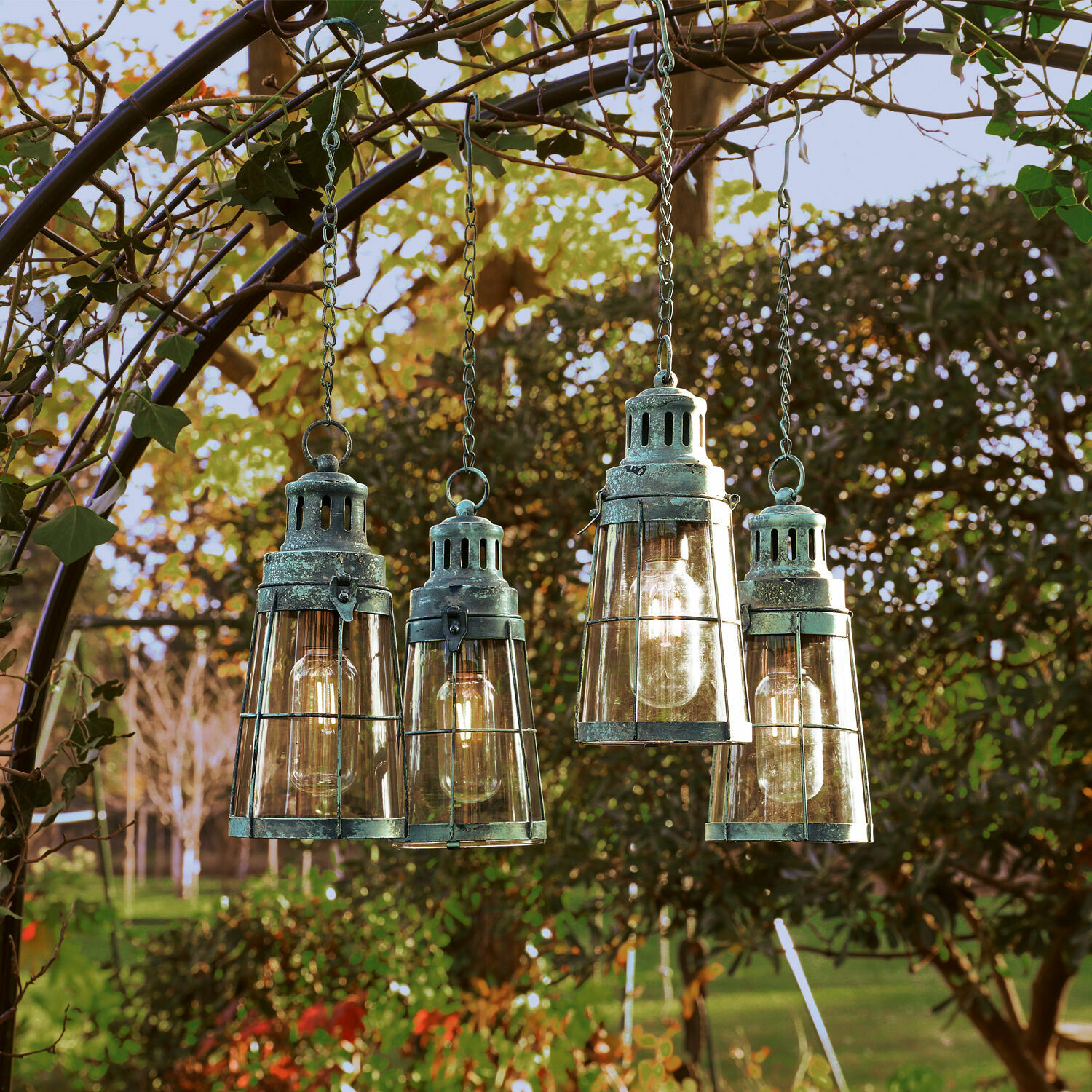 Set di 4 lanterne a LED Ligrette