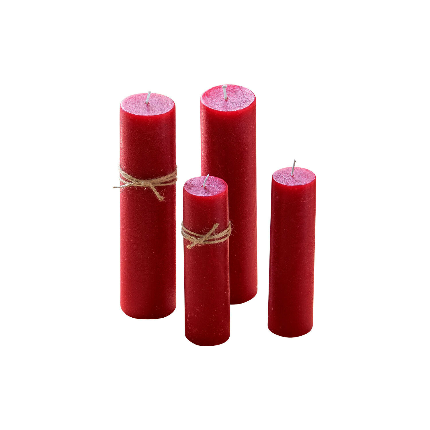 Set di 4 candele Avinal