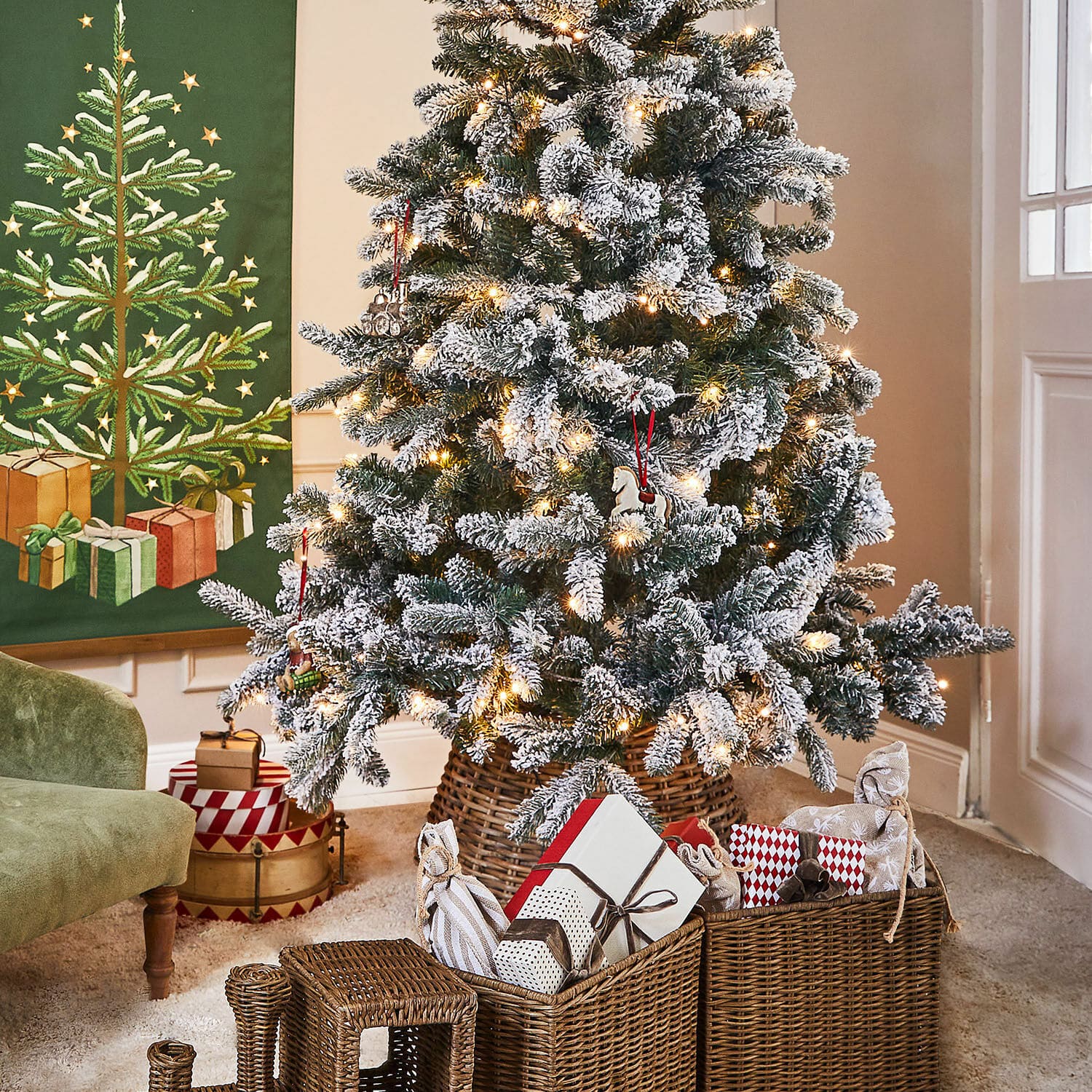 Set di 3 decorazioni da appendere Larielle