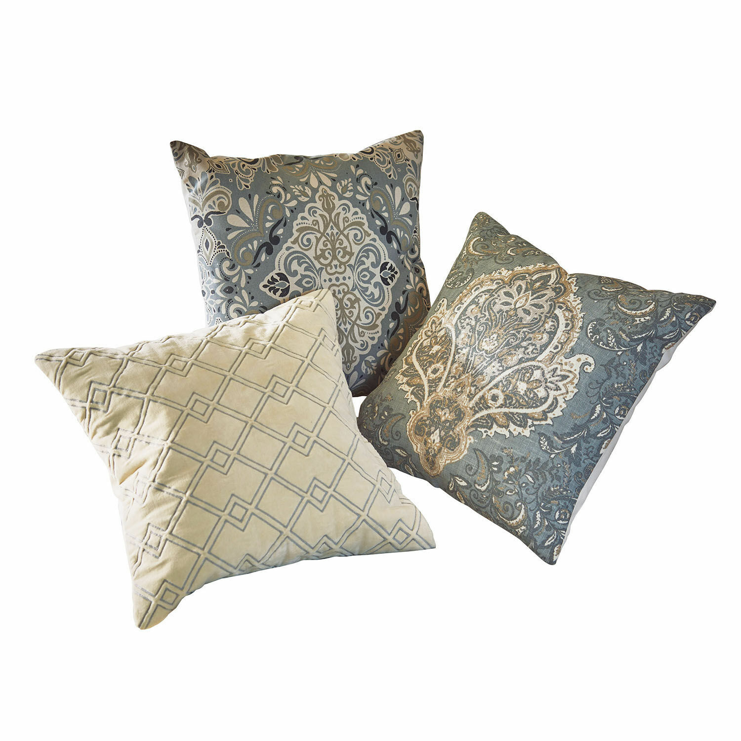Set di 3 copricuscini Madalena