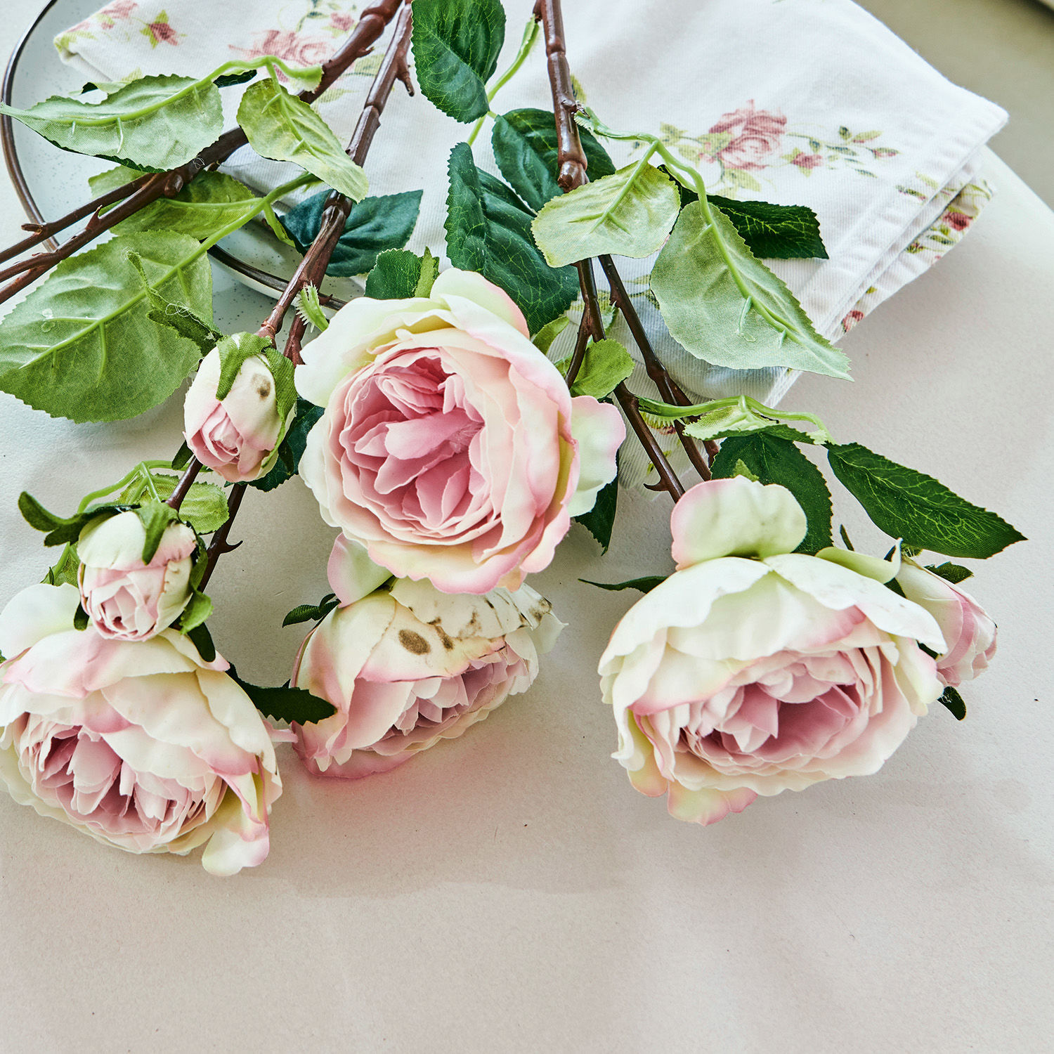 Set di 3 fiori decorativi Floretta