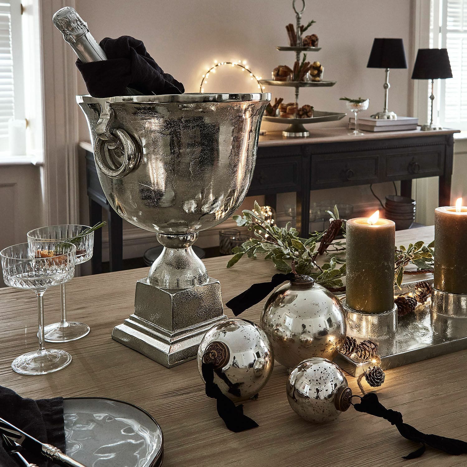 Set di 3 decorazioni natalizie Vars