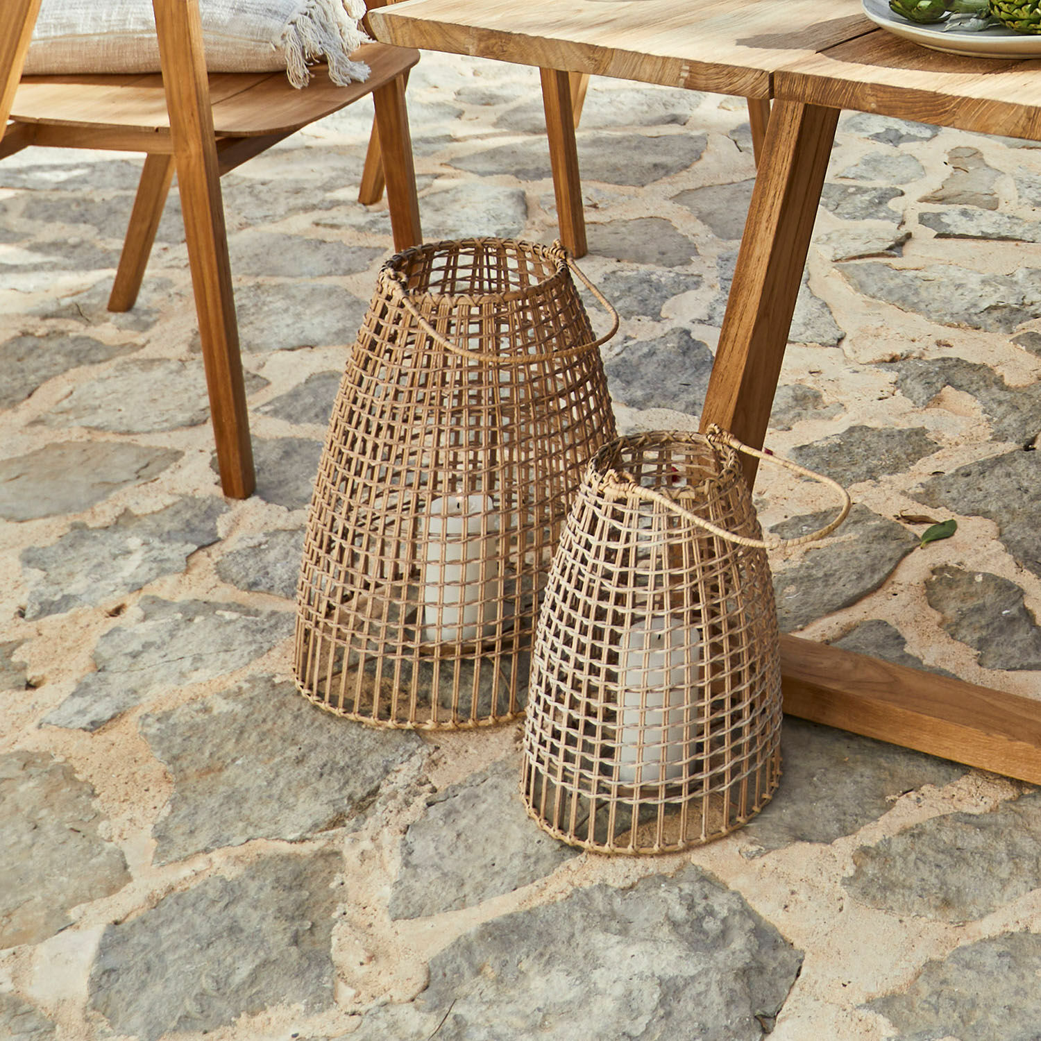 Coppia di lanterne Hillendale