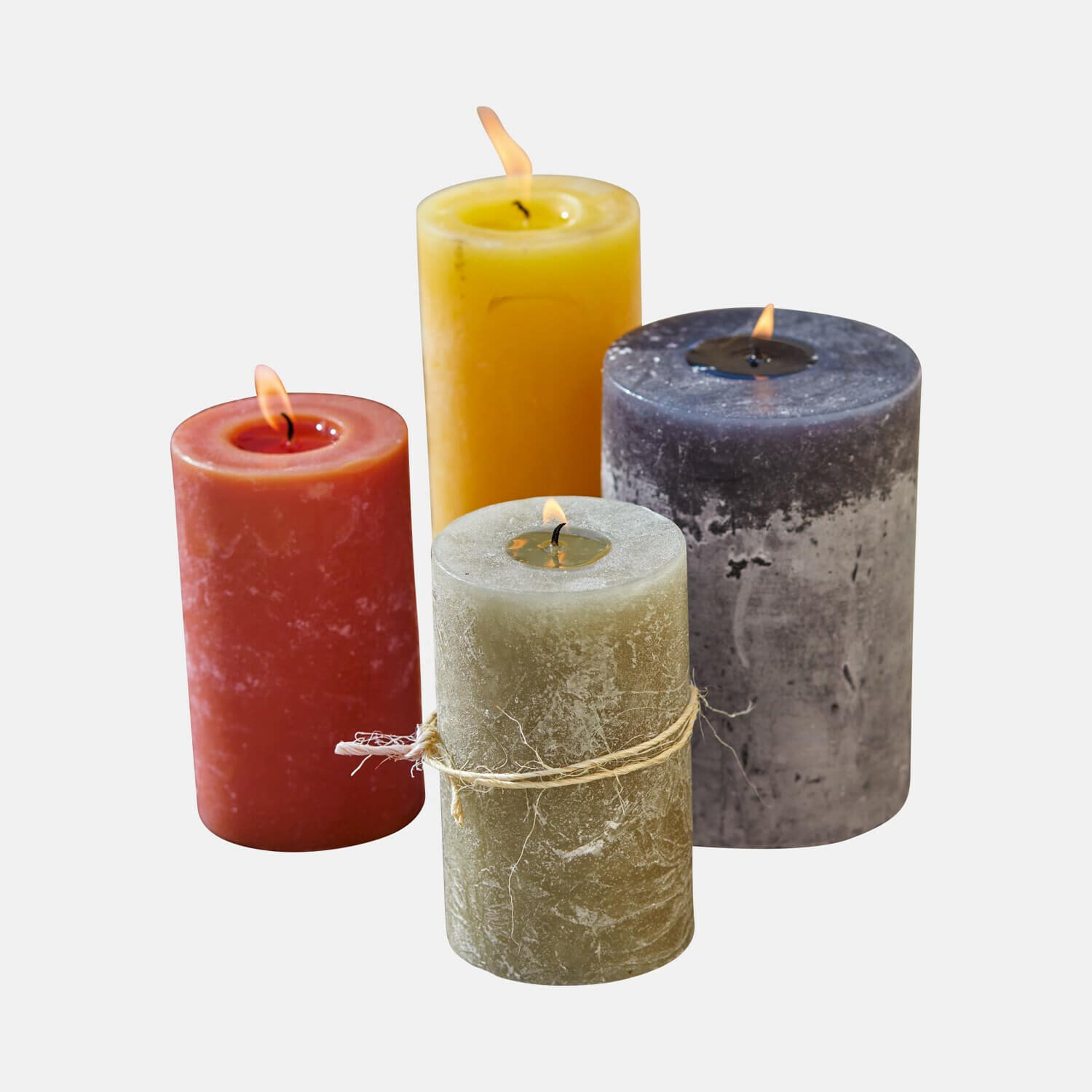 Set di 4 candele Joliet