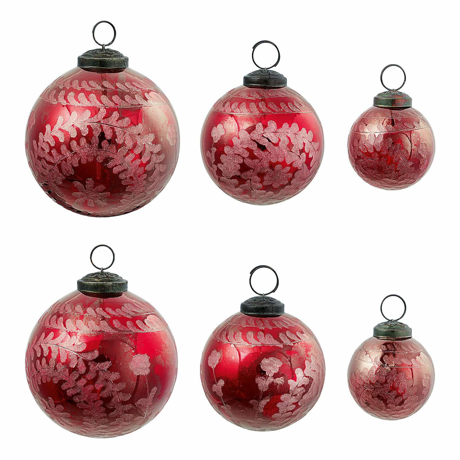 Set di 6 decorazioni natalizie Talwyna