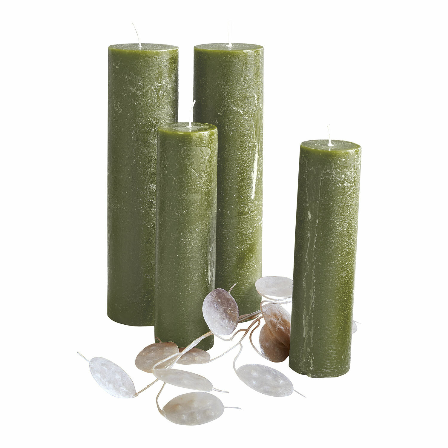 Set di 4 candele Avinal