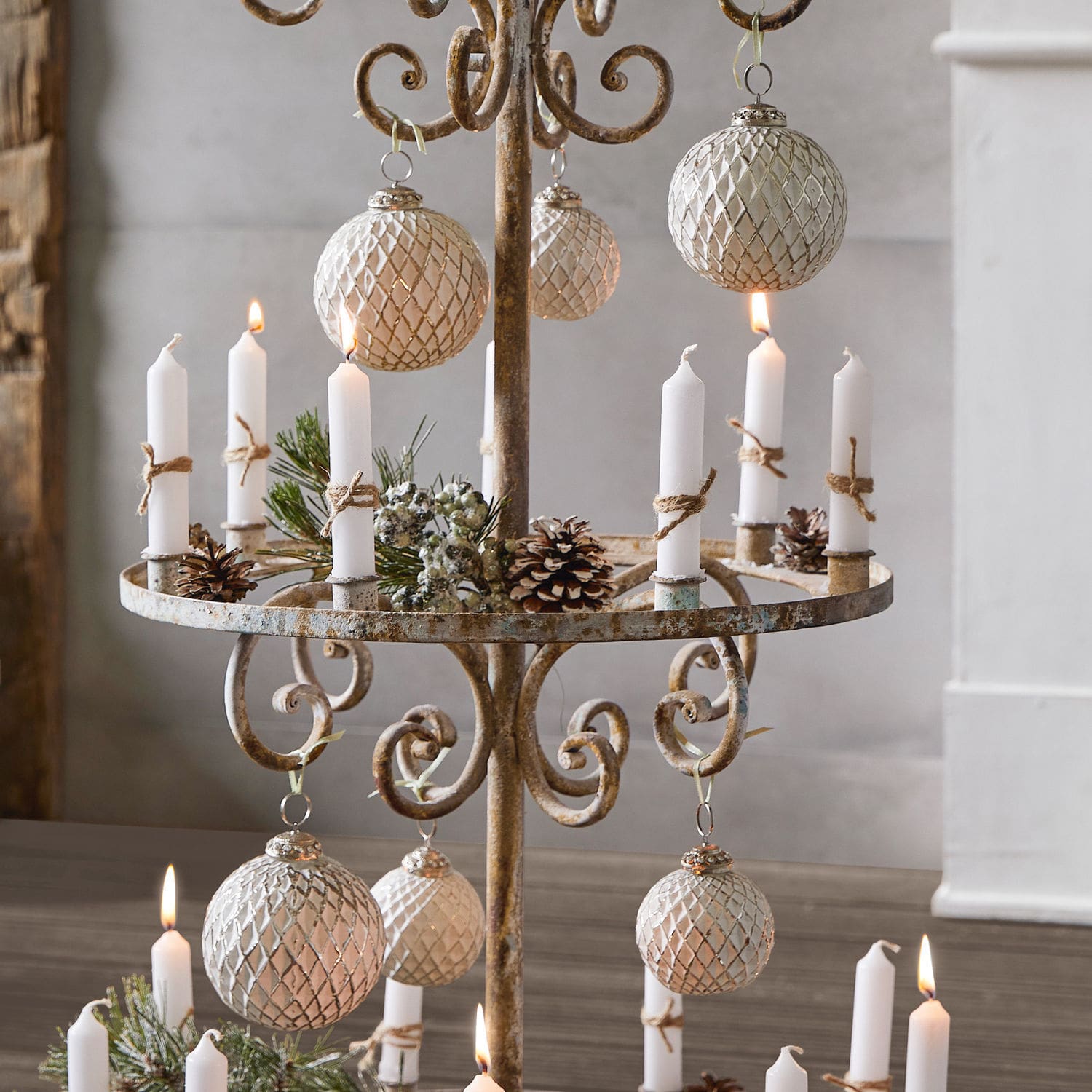 Set di 6 decorazioni natalizie Maélys