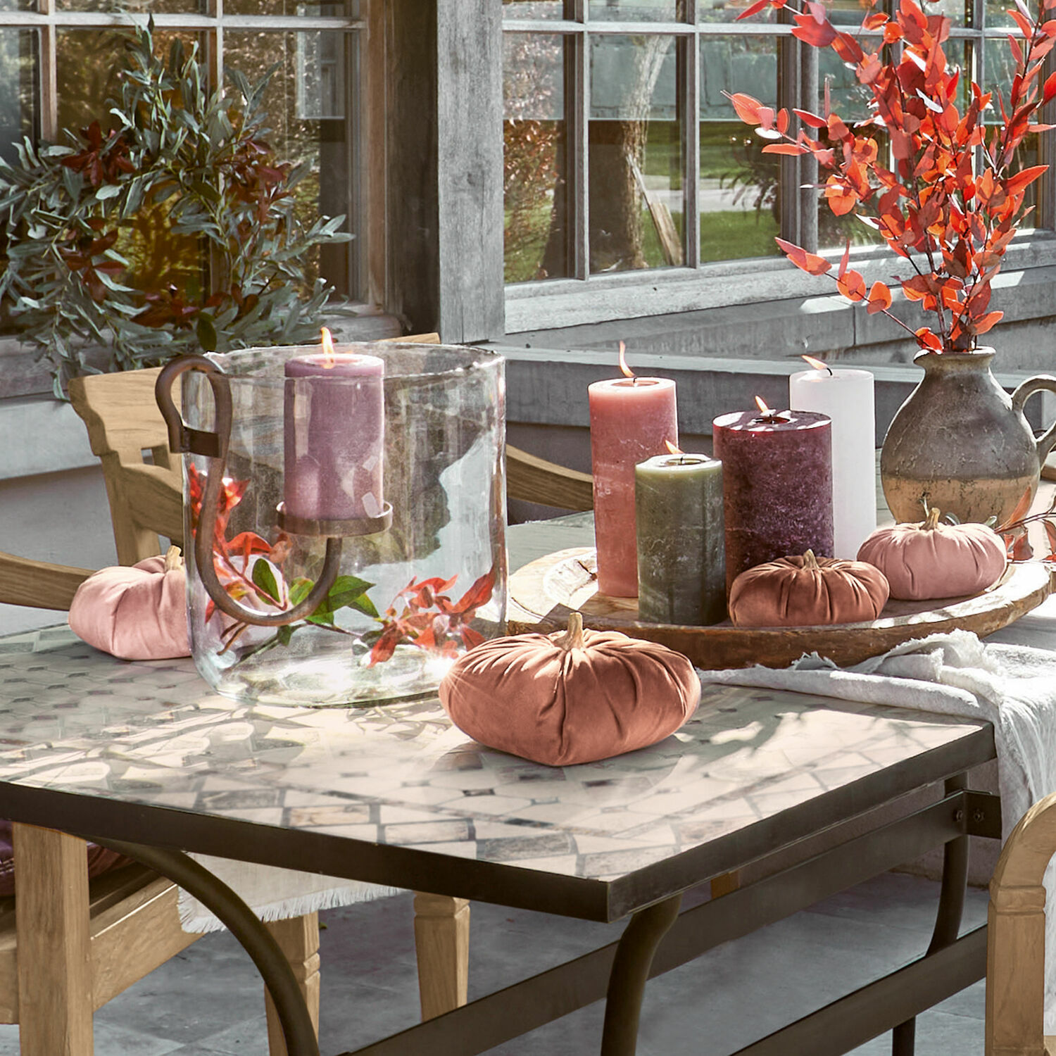 Set di 5 candele Panagra