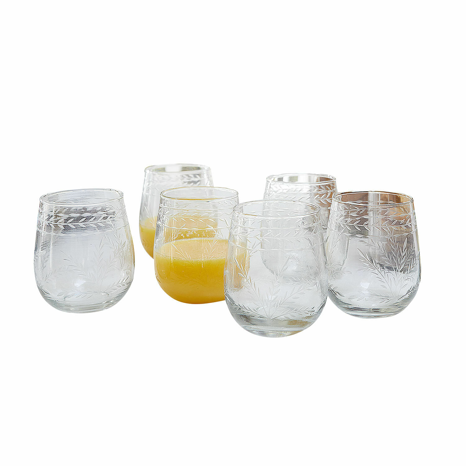 Set di 6 bicchieri Rivelor