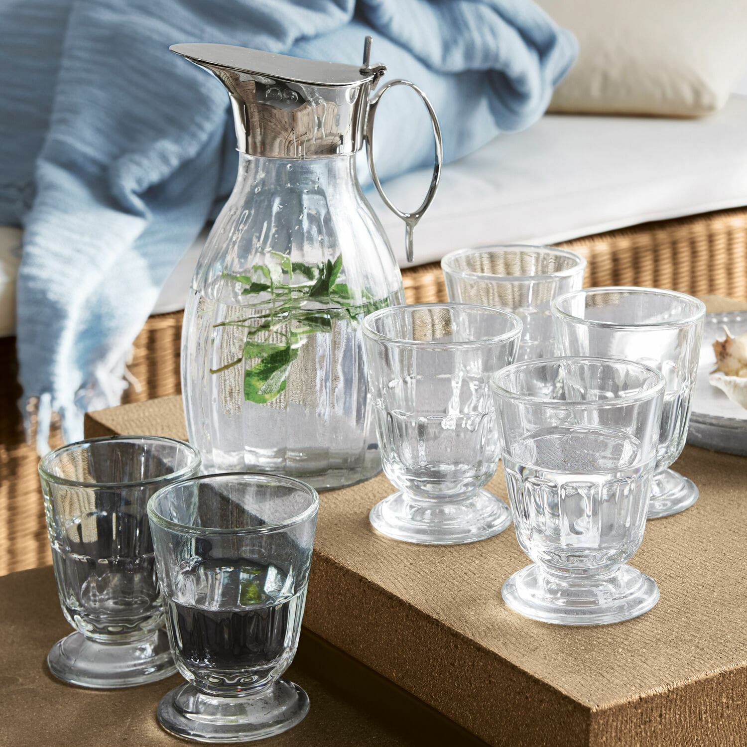 Set di 6 bicchieri da acqua Pouce