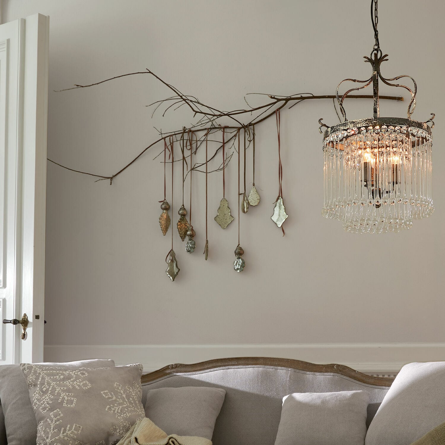 Set di 4 decorazioni da appendere Géraudet