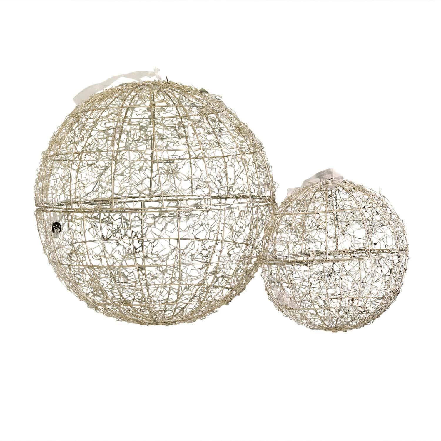 Coppia di sfere a LED Ambertin