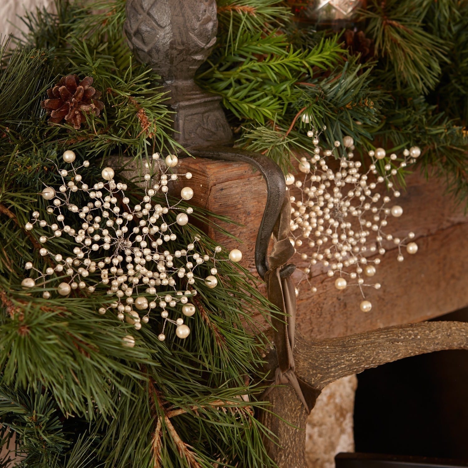 Set di 6 decorazioni natalizie Estella