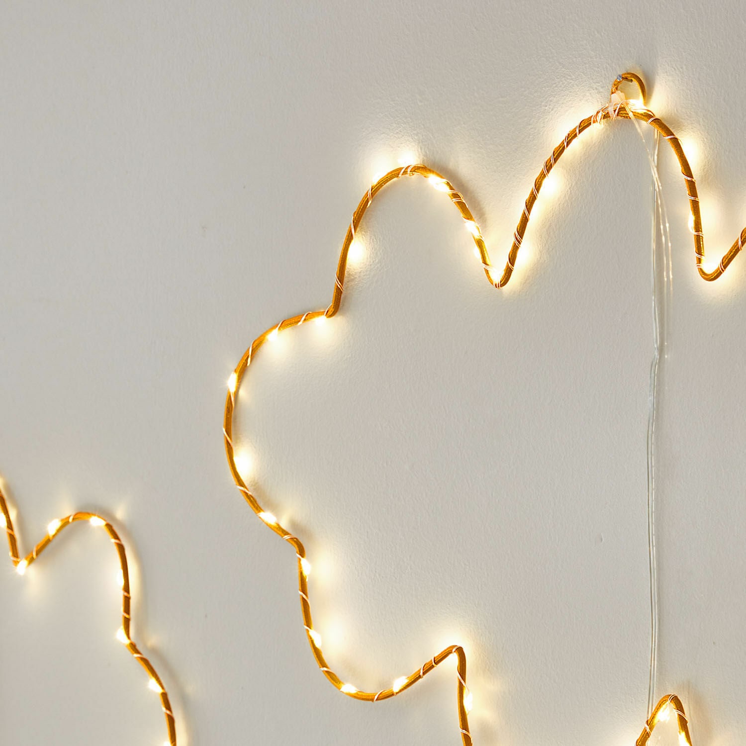 Coppia di decorazioni luminose a LED Elenar