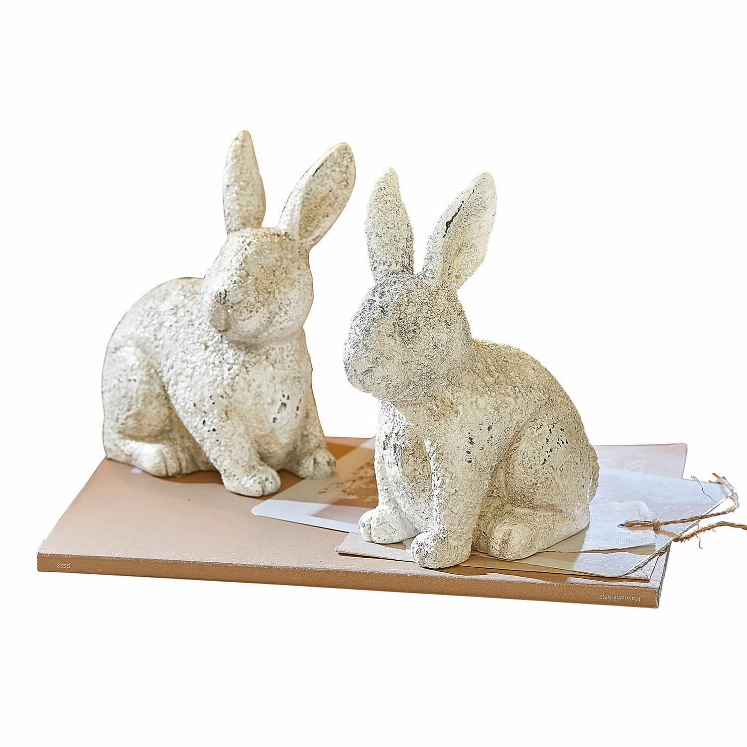 Coppia di coniglietti decorativi Samirah