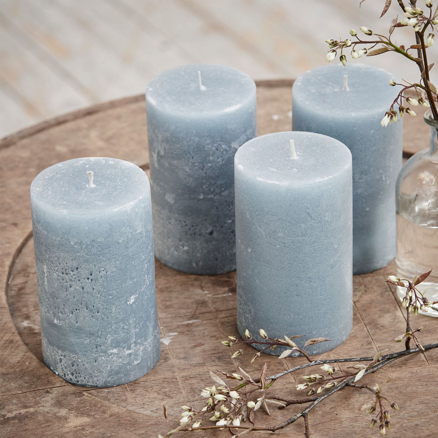 Set di 4 candele Braga