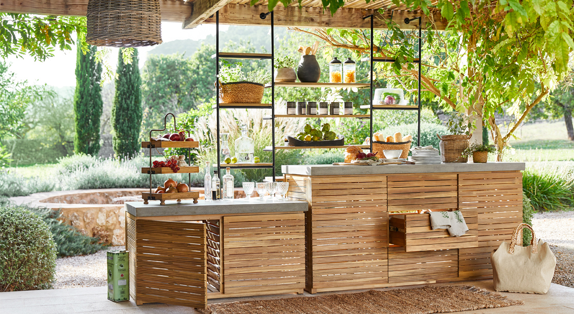 Una cucina esterna da amare