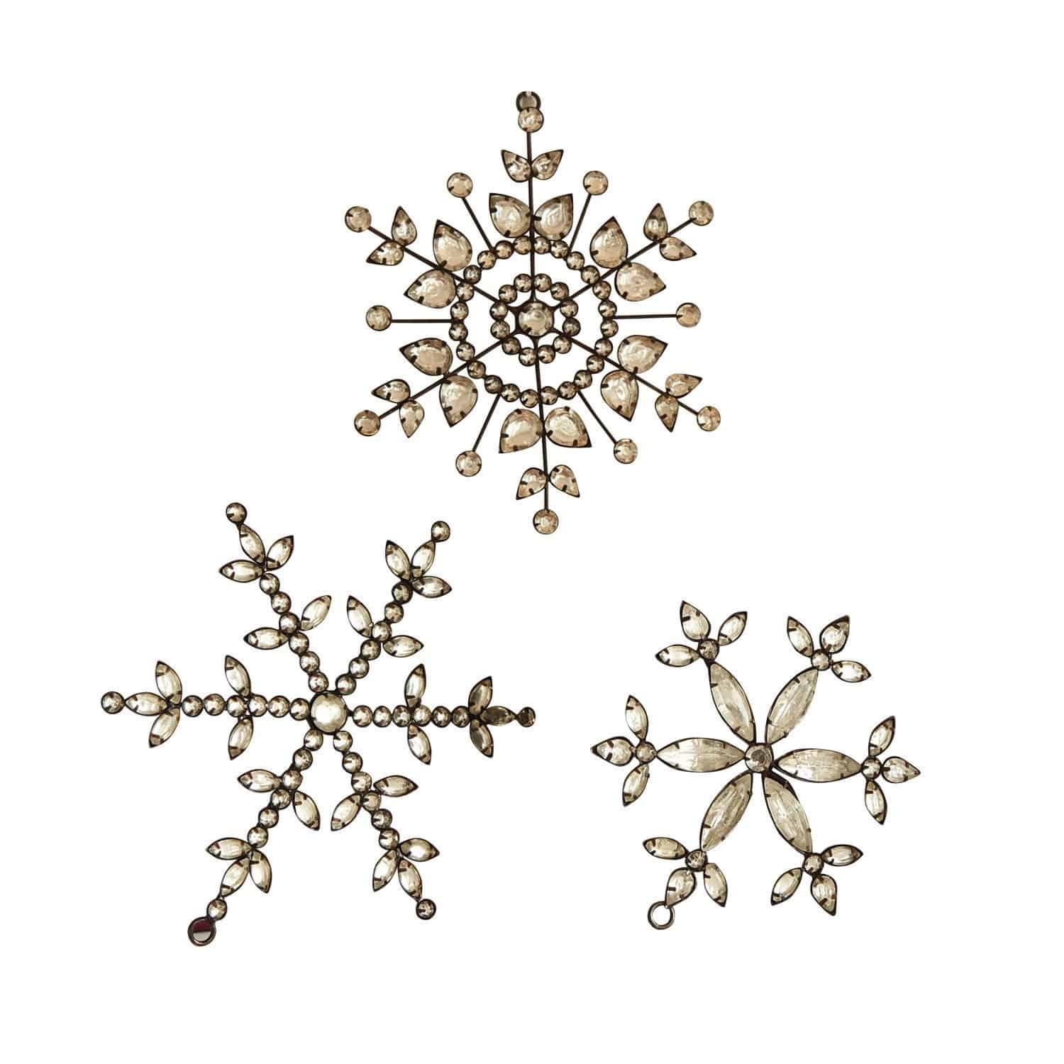 Set di 3 decorazioni natalizie Holy Stars