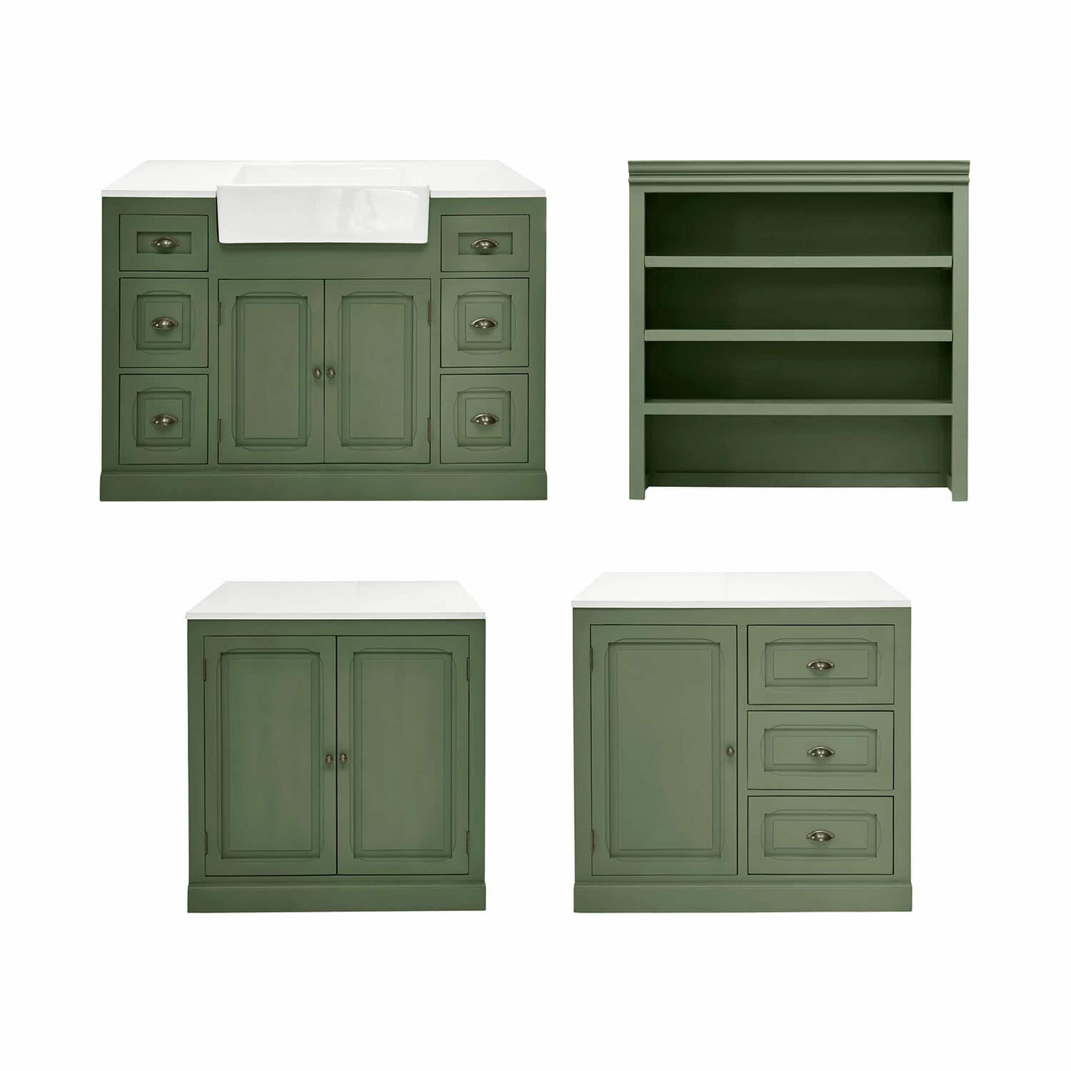 Set di 4 mobili da cucina Lansbury