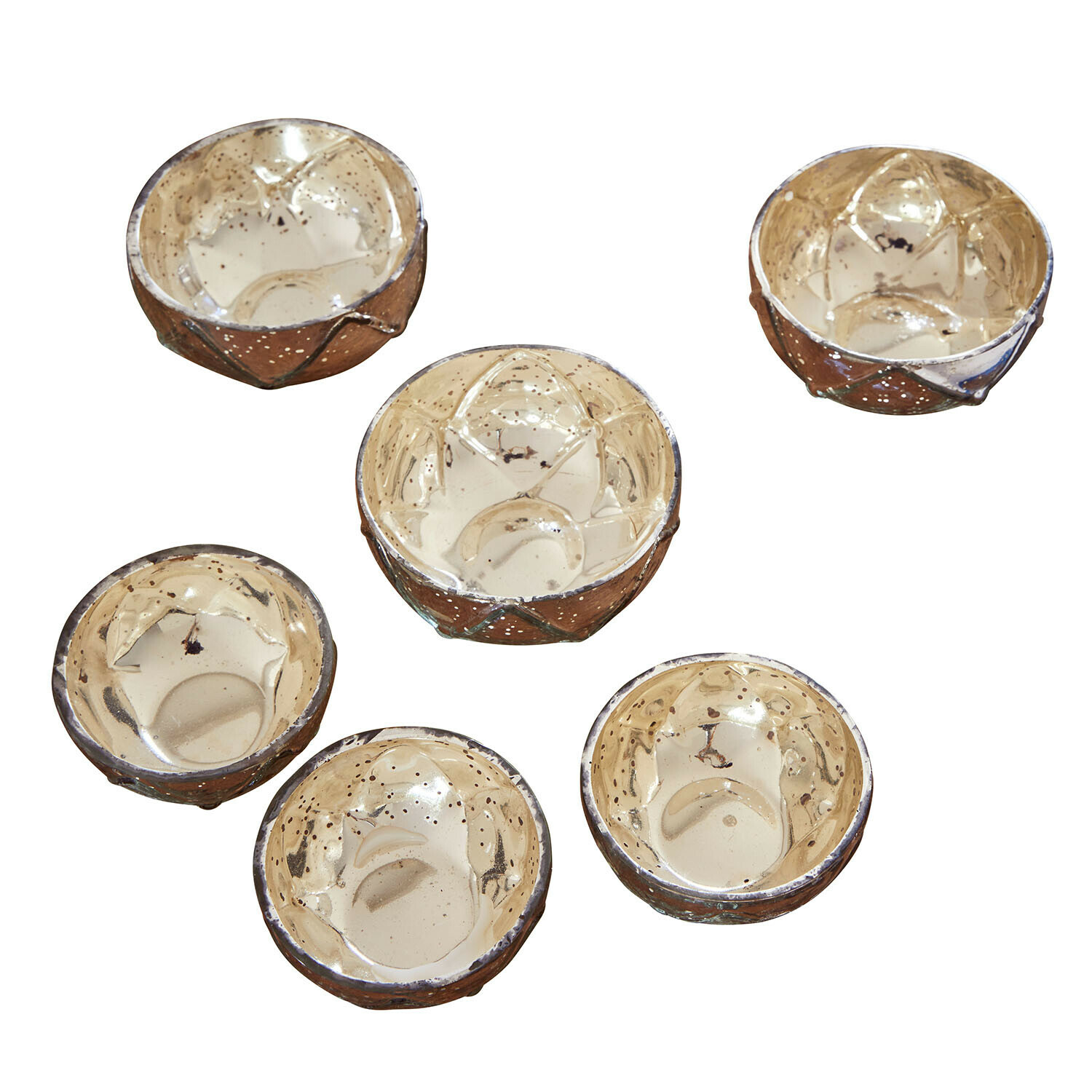 Set di 6 portalumini Amalinae