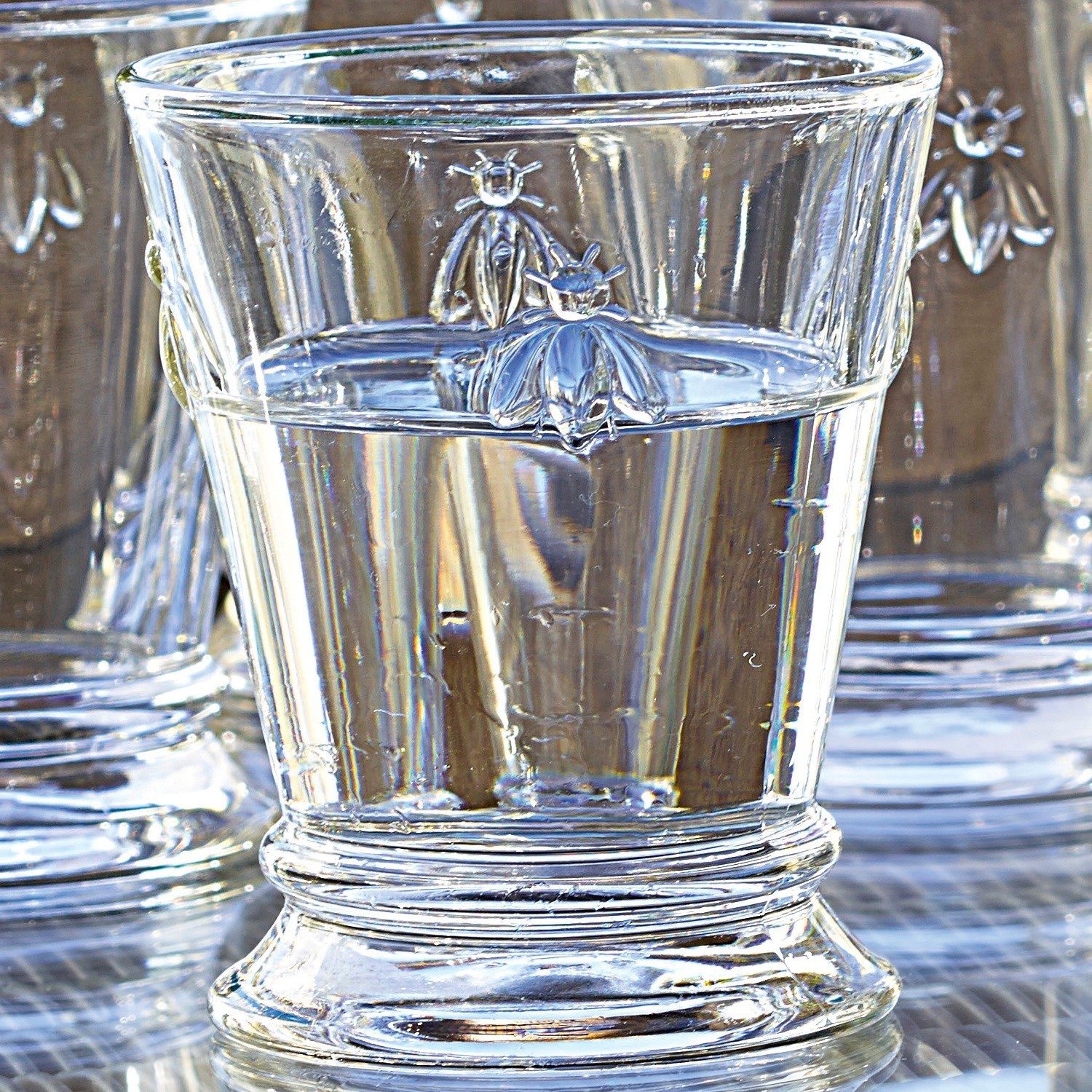 Set di 6 bicchieri da acqua Abeille