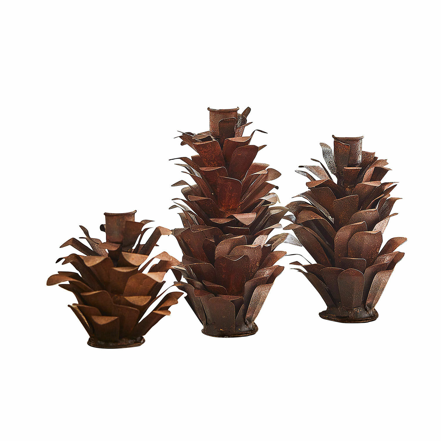 Set di 3 candelieri Deerfield