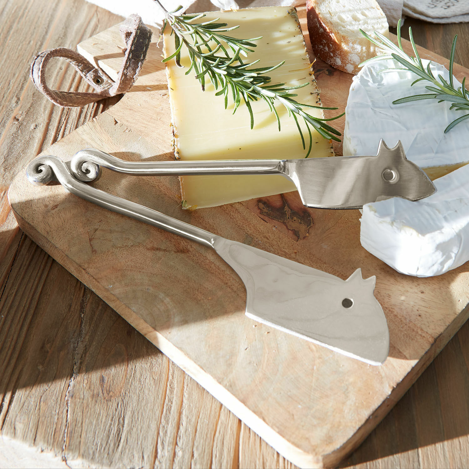 Coppia di coltelli per formaggio Hadley