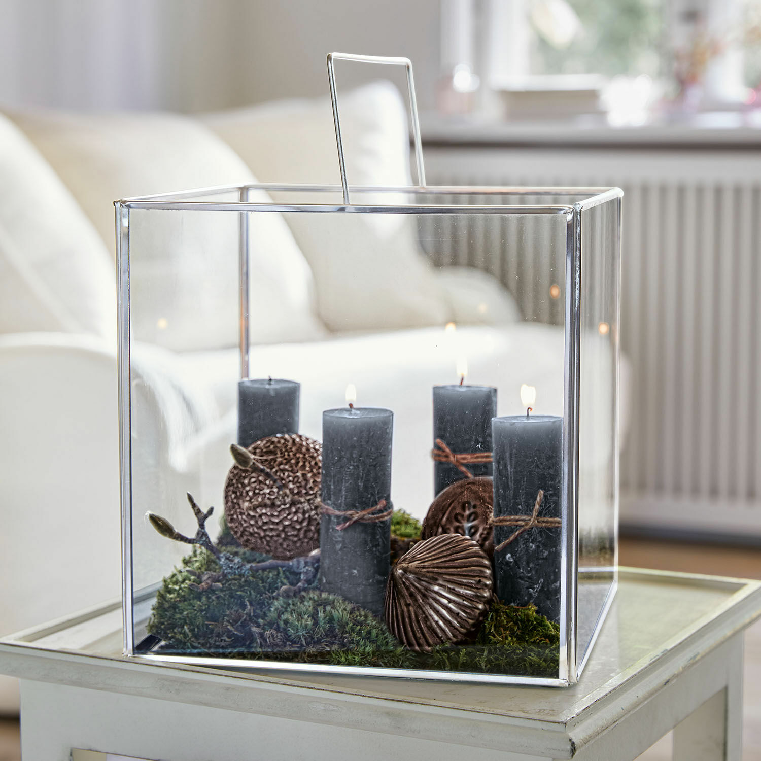 Set di 4 candele Muriel