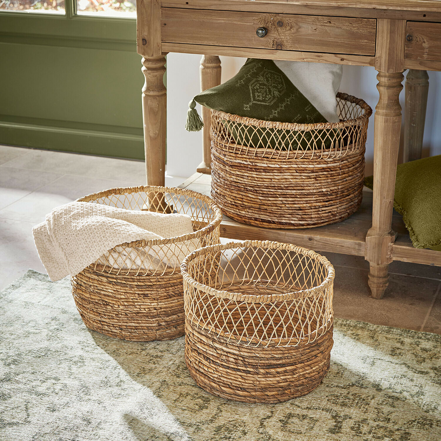 Set di 3 cestini Wynlea