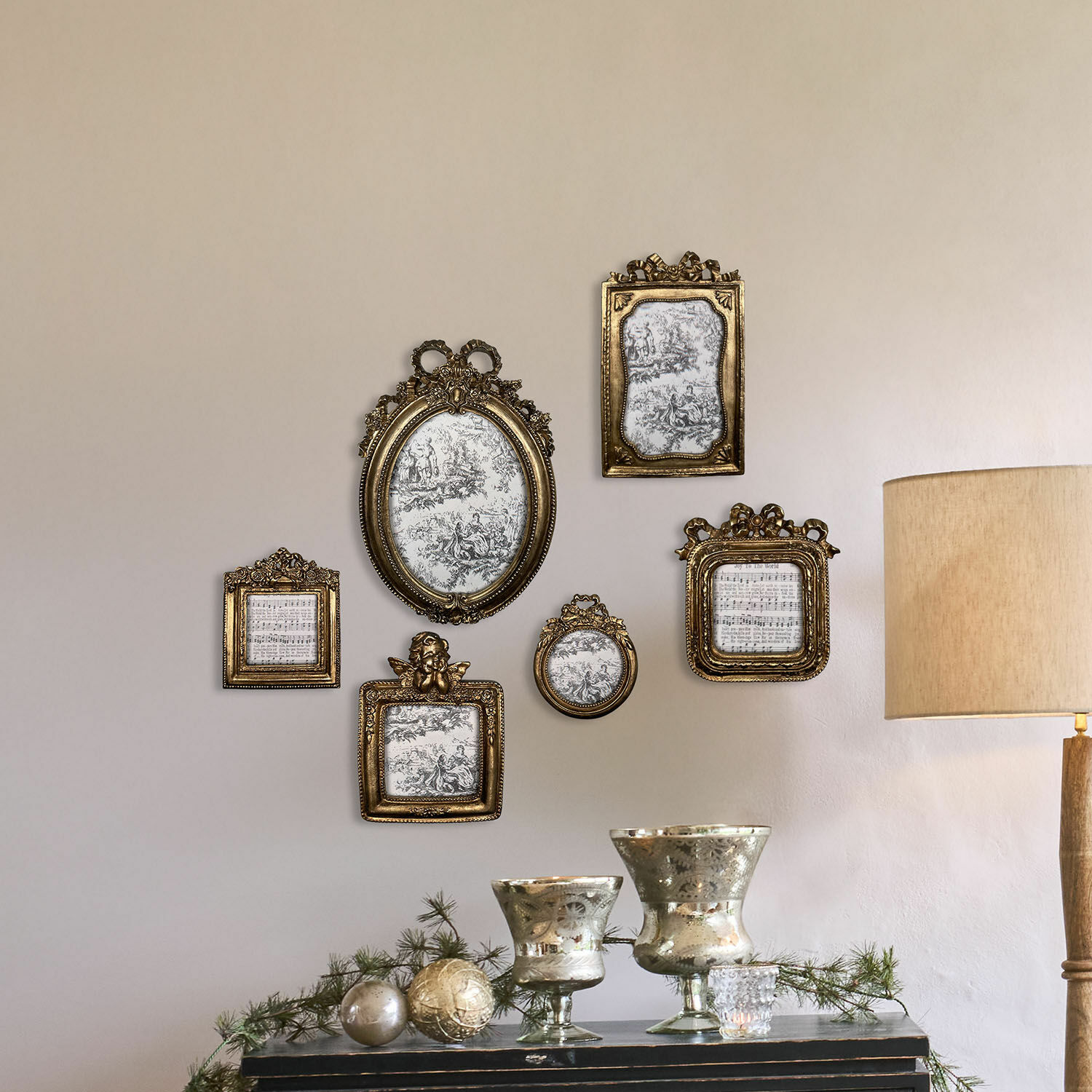 Set di 6 cornici Fiordano