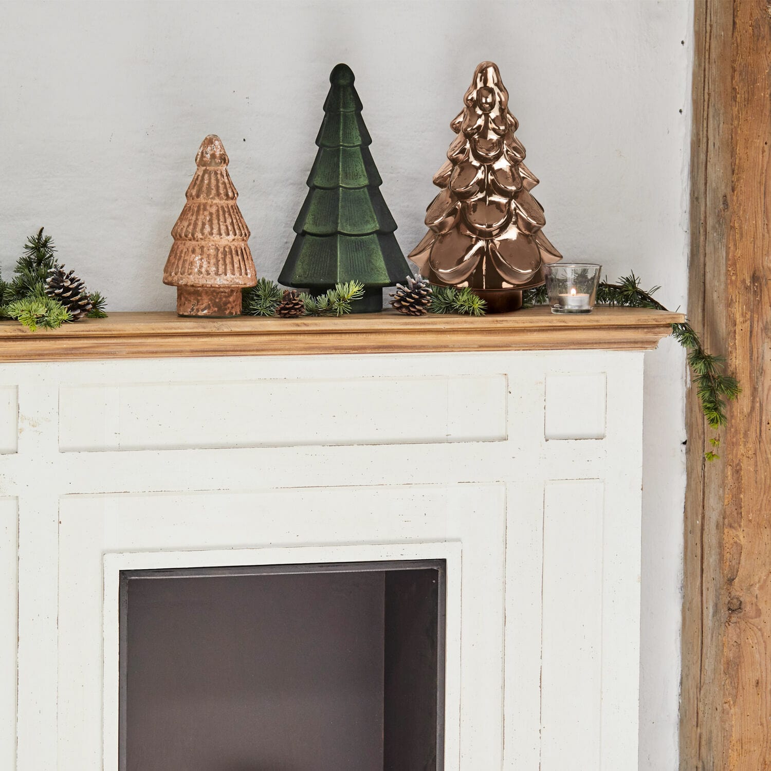 Set di 3 alberelli decorativi Cheyenne
