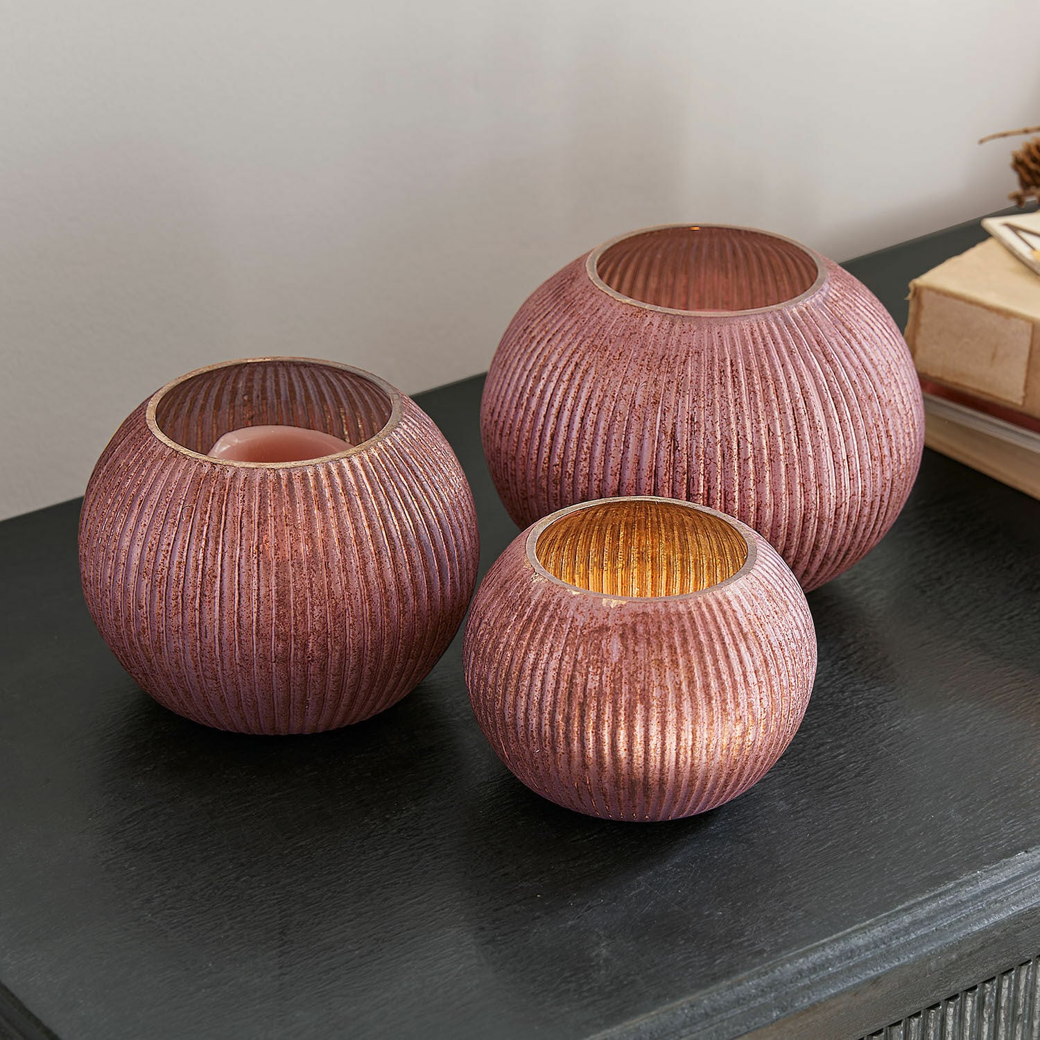 Set di 3 portalumini Jalimeen
