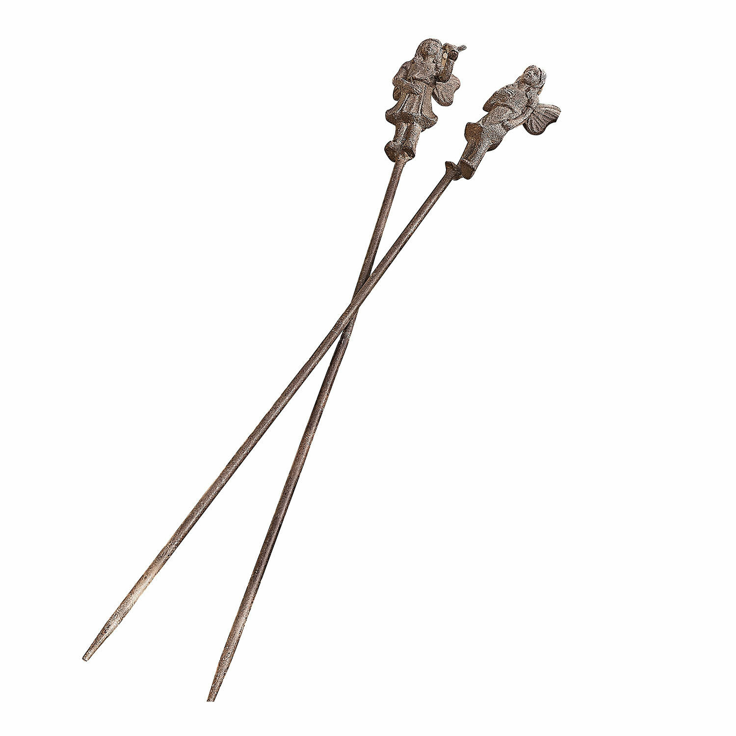 Coppia di aste da giardino Papille