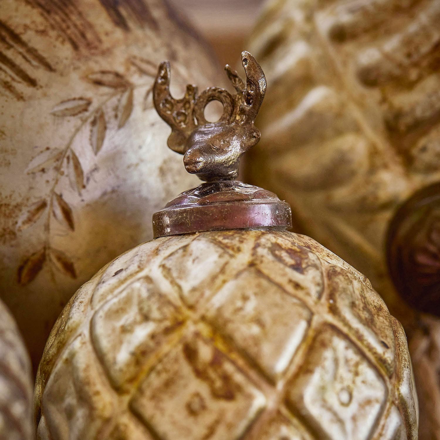 Set di 4 decorazioni natalizie Donia