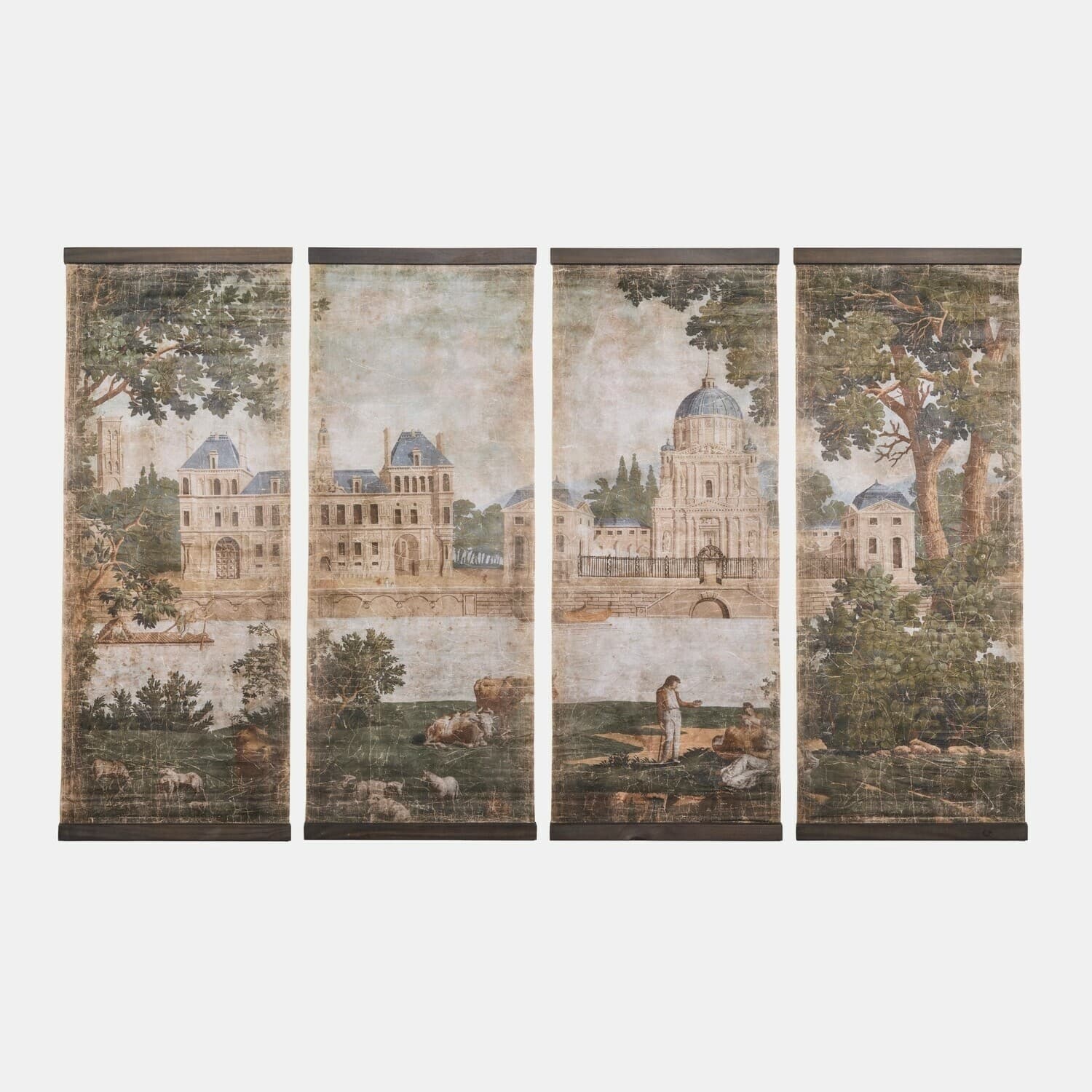 Set di 4 stampe decorative Giottoini