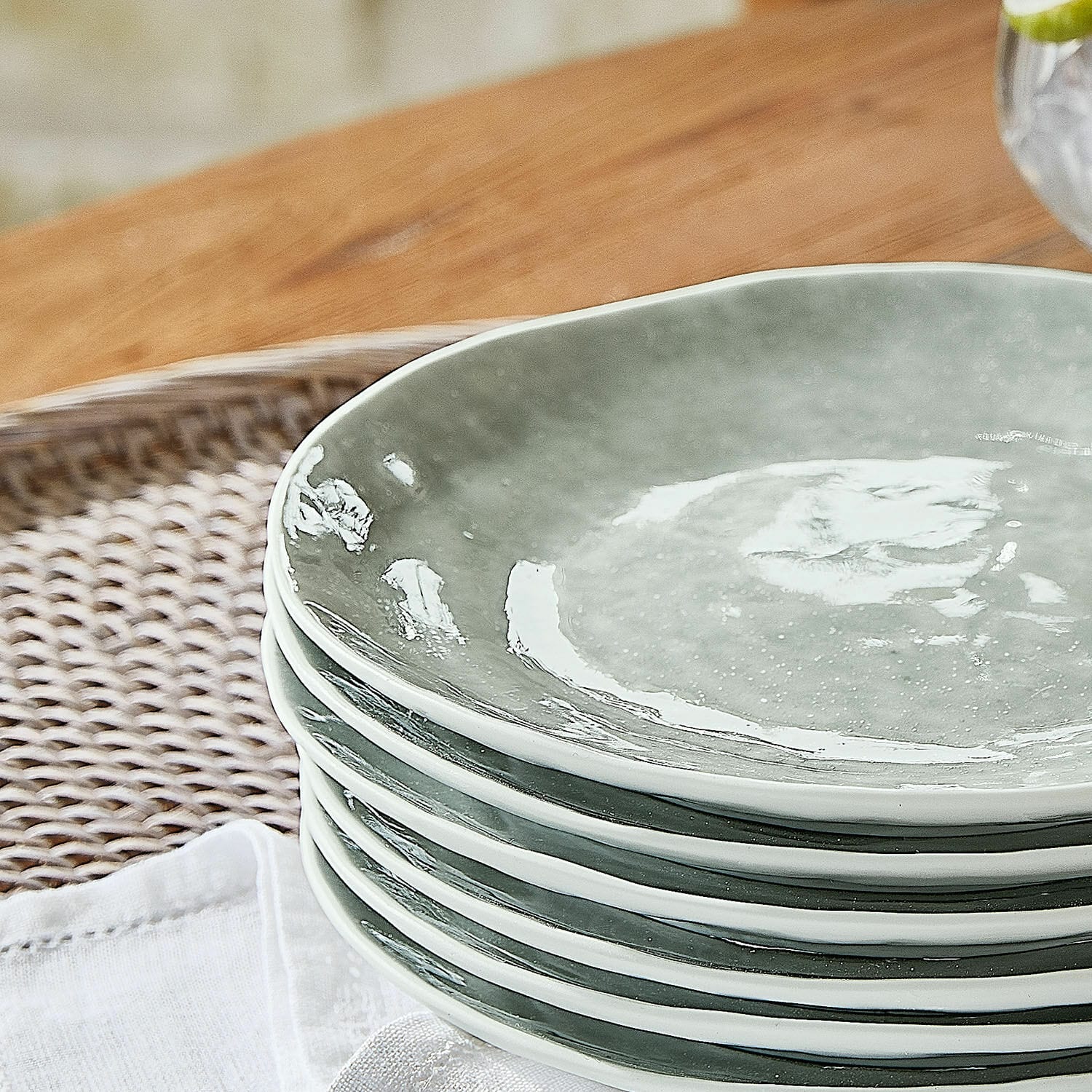 Set di 6 piattini Braganza