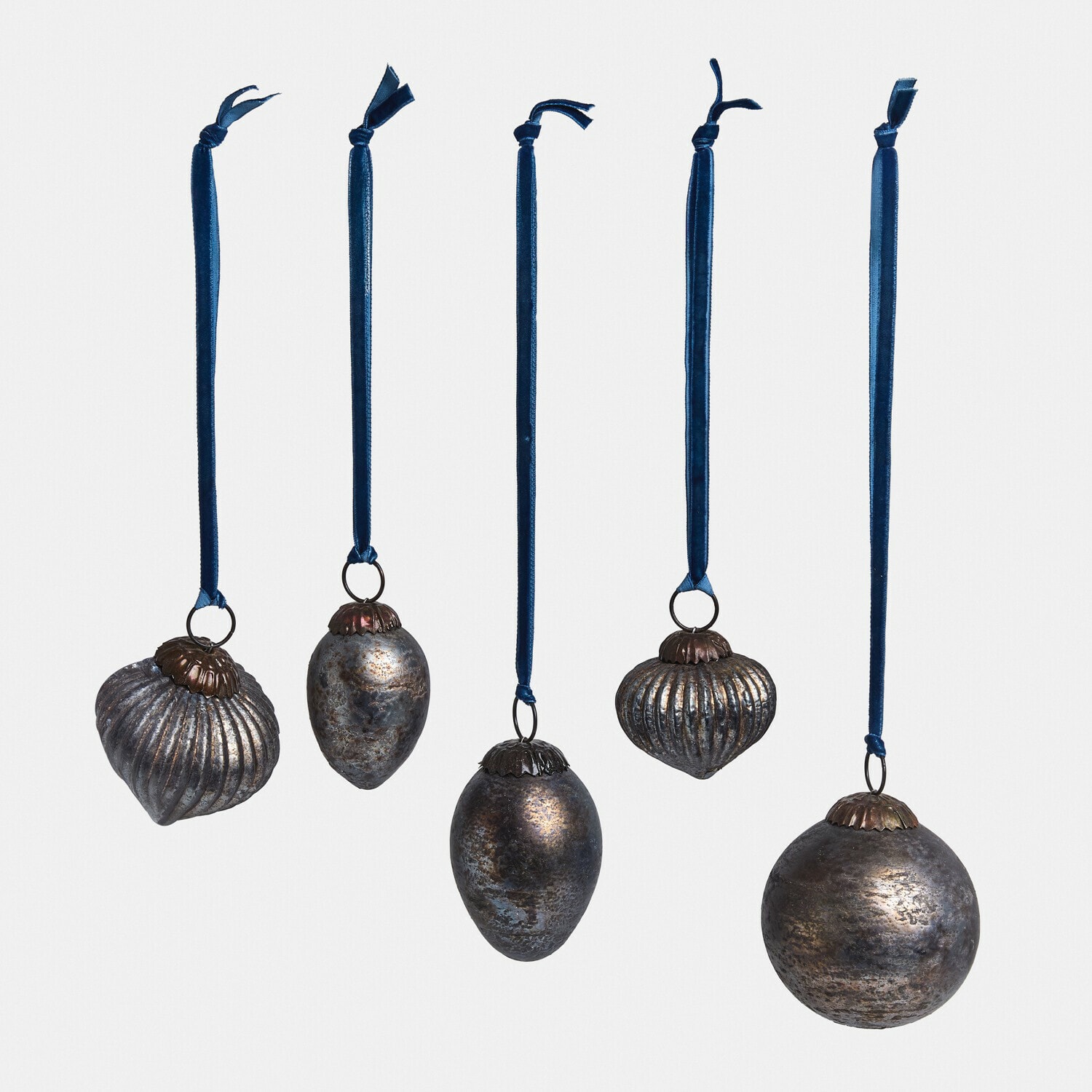 Set di 5 palline di Natale Corwynn