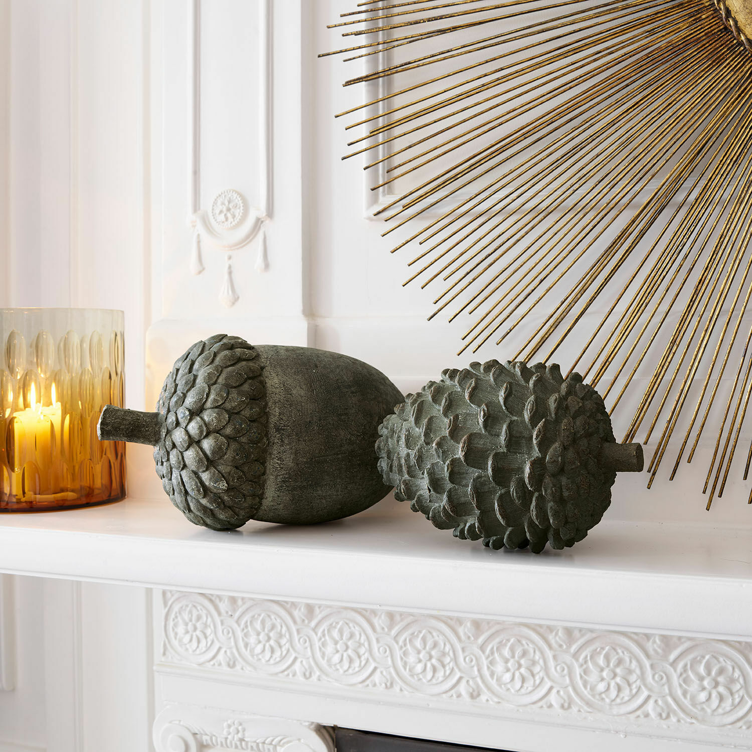 Ghianda e pigna decorative Hazelle