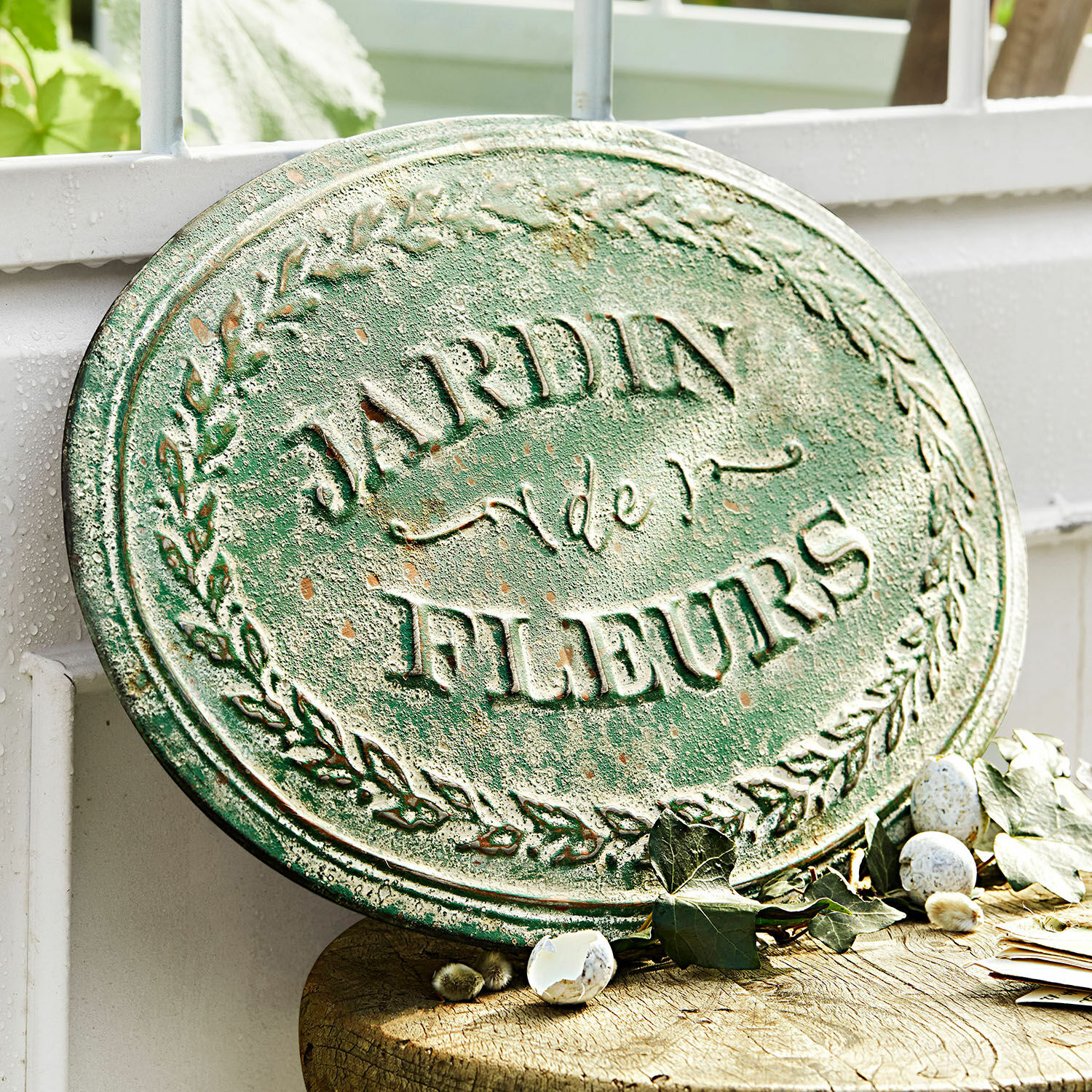 Targa decorativa Jardin de Fleurs